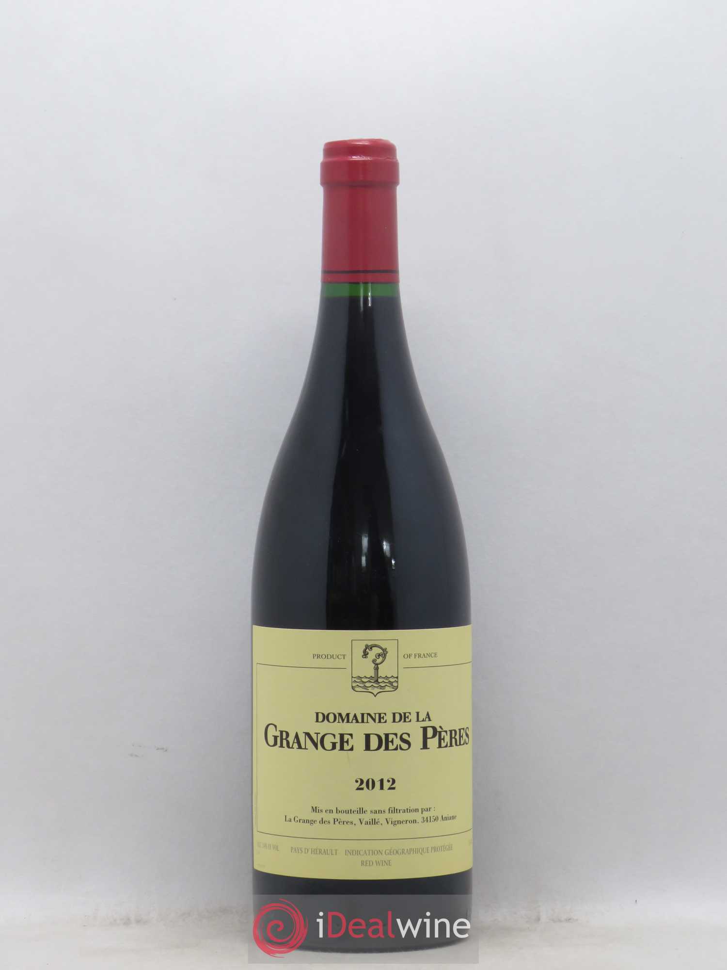 Pays d'Hérault Grange des Pères Laurent Vaillé 2012 - Lot de 1 bouteille - 0