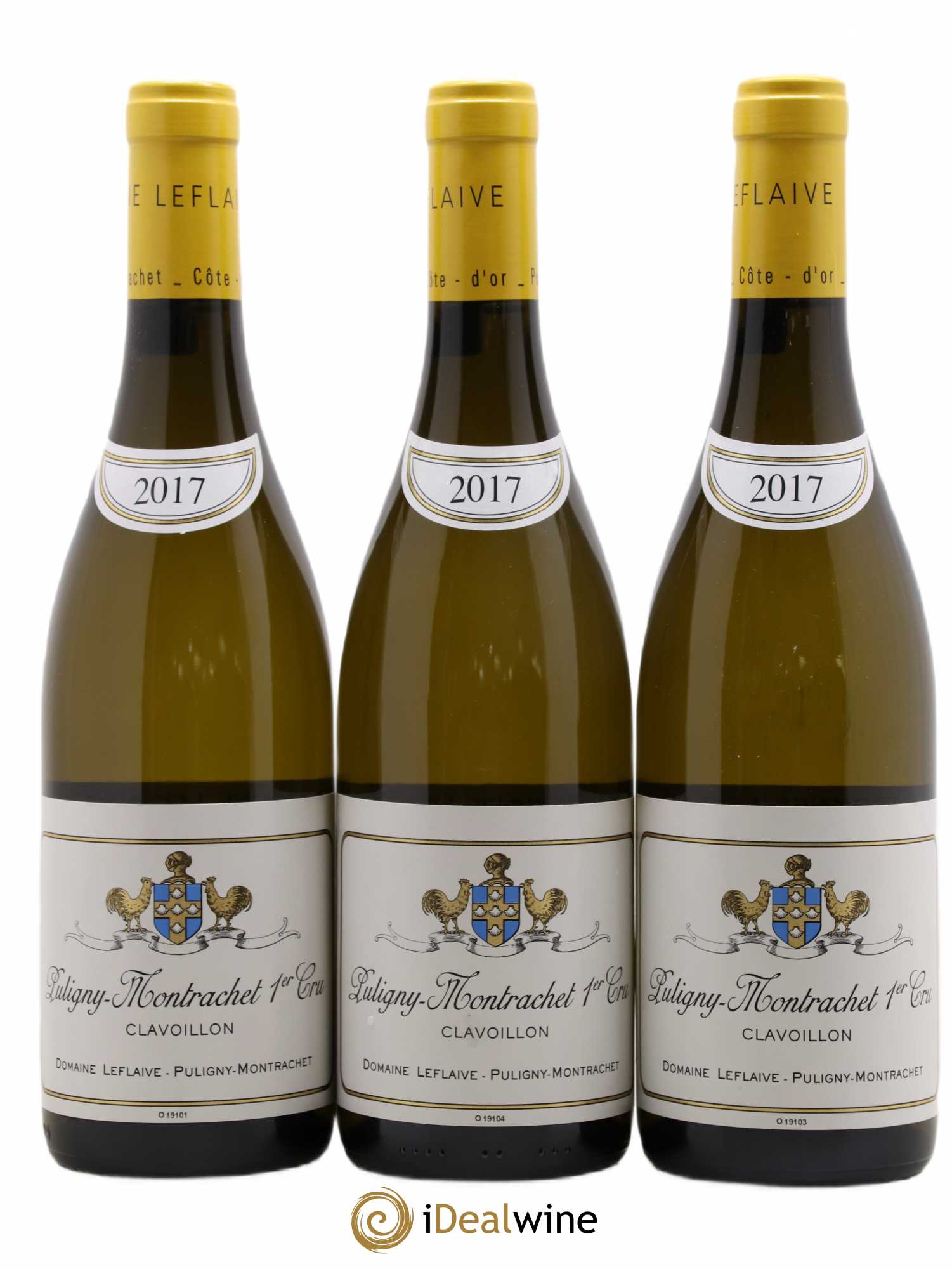 Puligny-Montrachet 1er Cru Clavoillon Leflaive (Domaine) 2017 - Lot de 3 bouteilles - 0