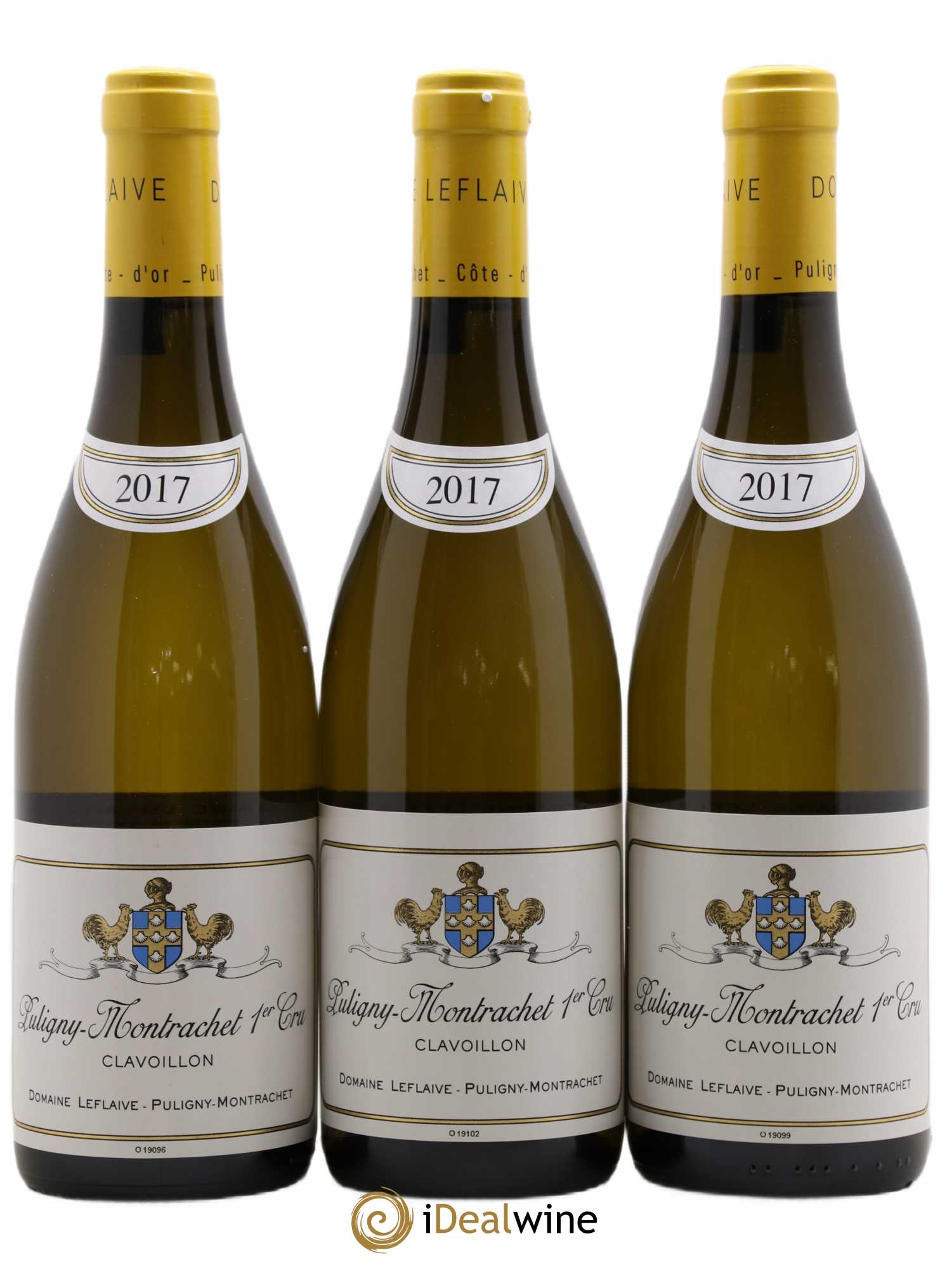 Puligny-Montrachet 1er Cru Clavoillon Leflaive (Domaine) 2017 - Lot de 3 bouteilles - 0