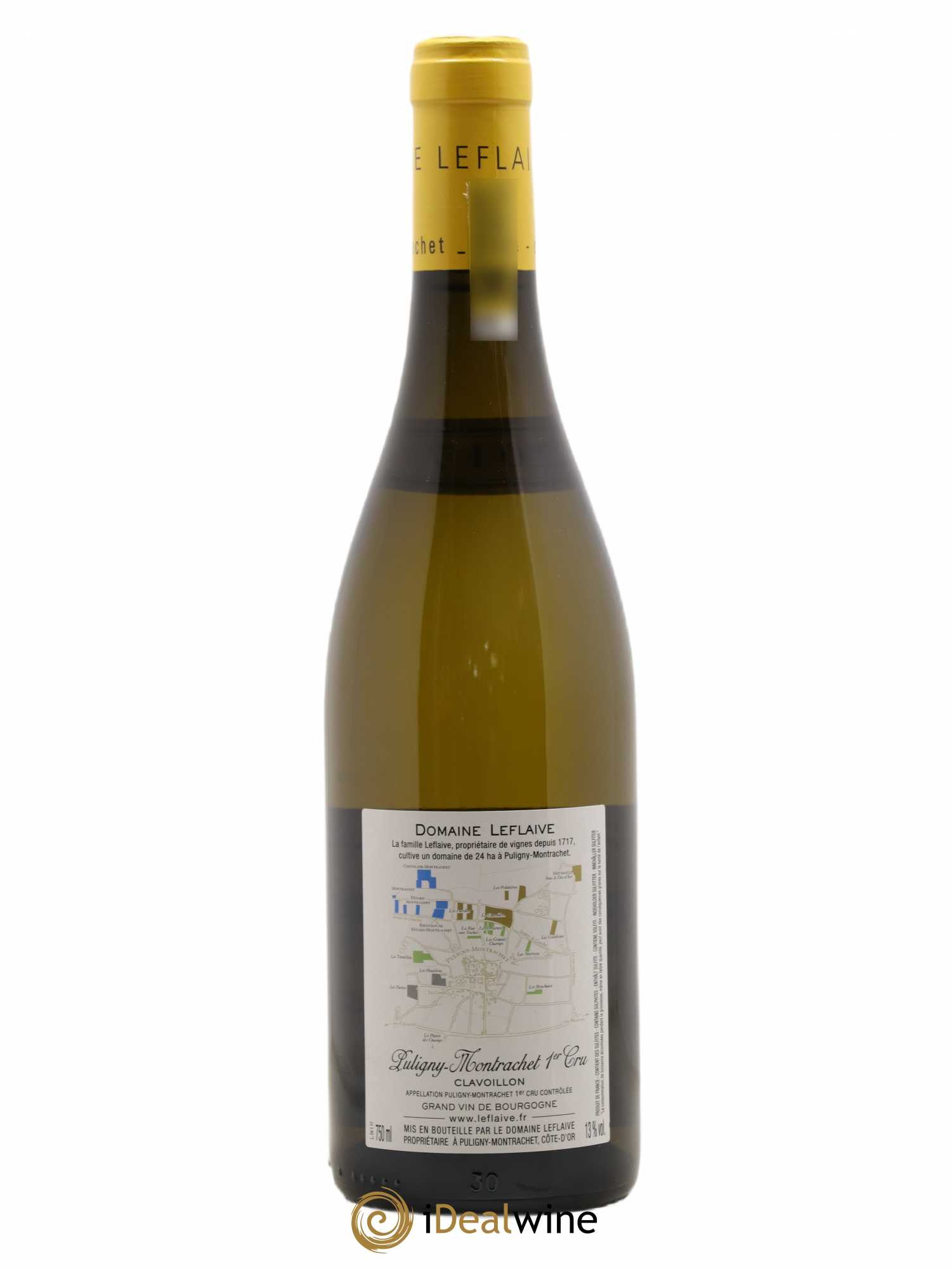 Puligny-Montrachet 1er Cru Clavoillon Leflaive (Domaine) 2017 - Lot de 1 bouteille - 1
