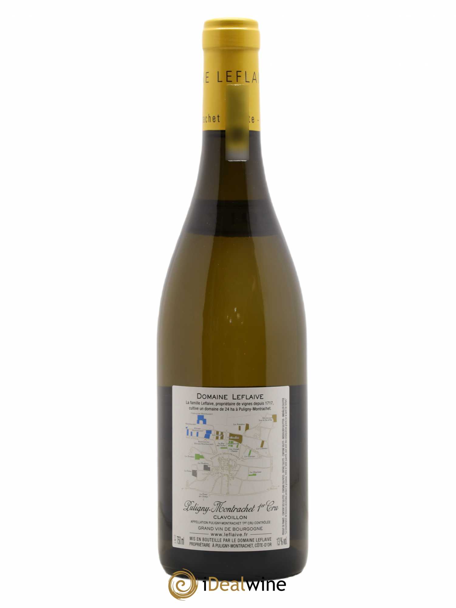 Puligny-Montrachet 1er Cru Clavoillon Leflaive (Domaine) 2017 - Lot de 1 bouteille - 1