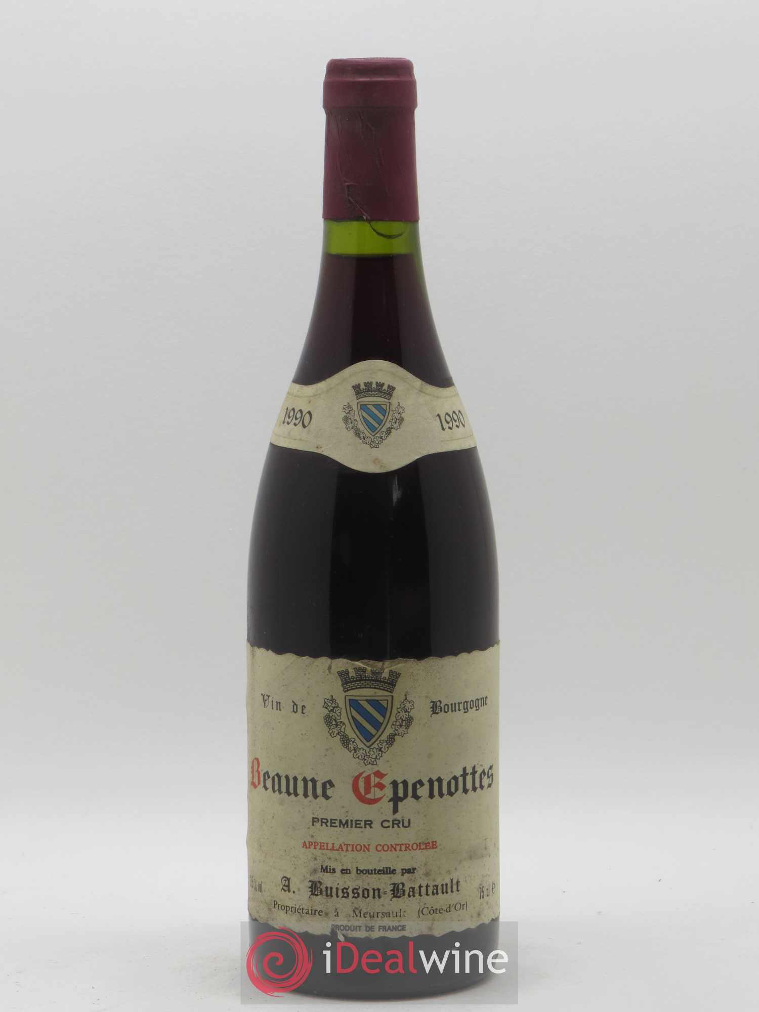 Pommard 1er Cru Epenottes Buisson Battault 1990 - Posten von 1 Flasche - 0