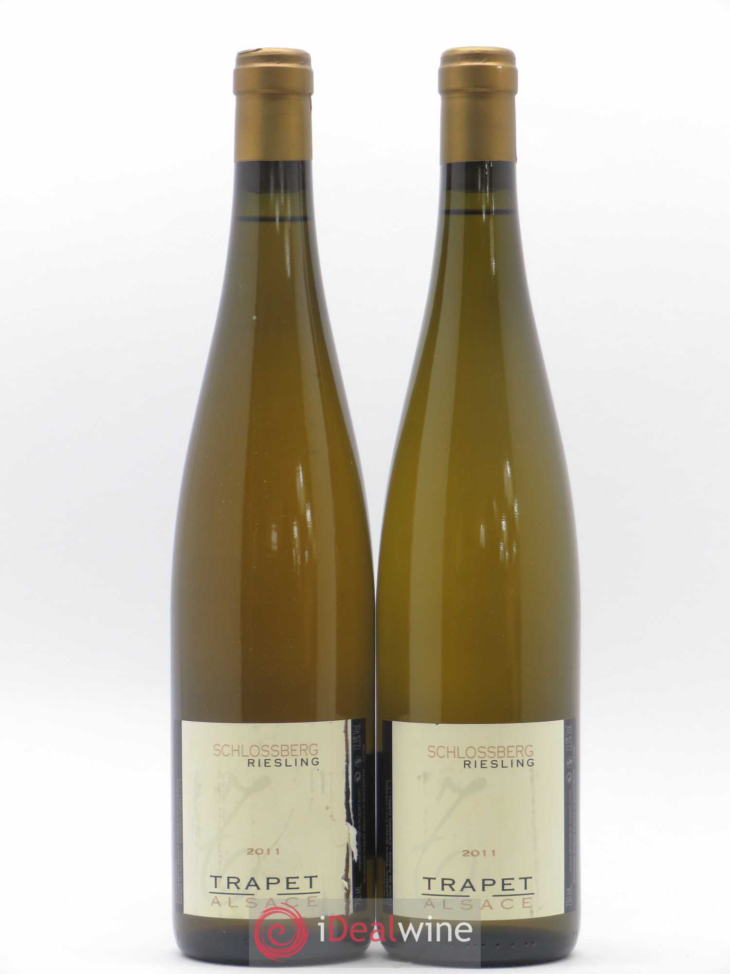 Alsace Riesling Grand Cru Schlossberg Domaine Trapet 2011 - Lot de 2 bouteilles - 0