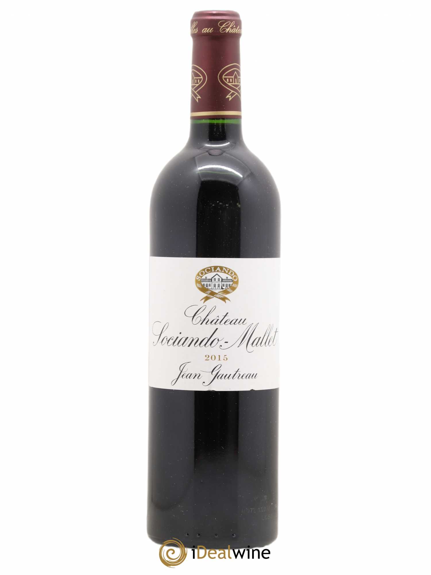 Château Sociando Mallet 2015 - Lot de 1 bouteille - 0