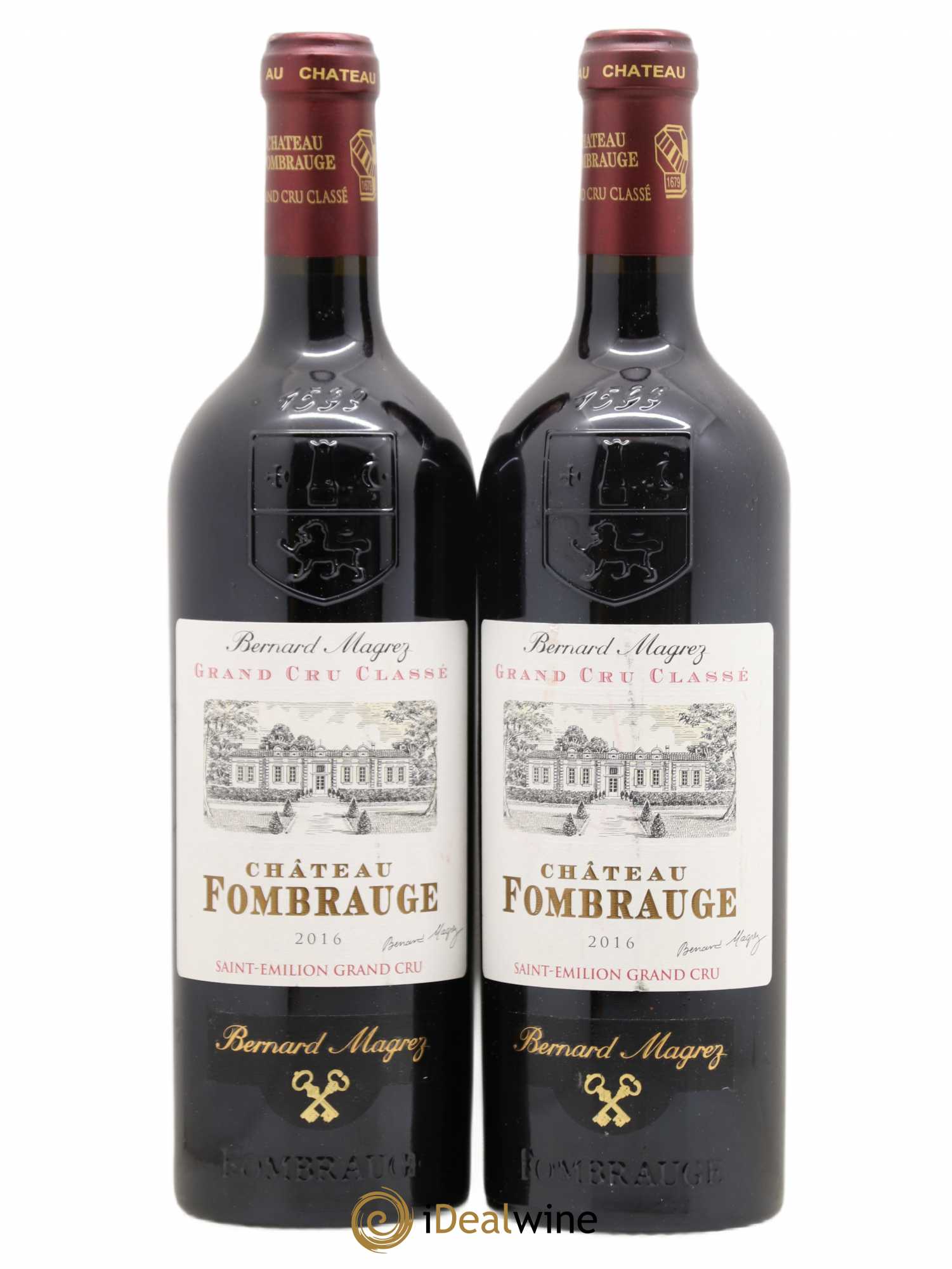 Château Fombrauge Grand Cru Classé 2016 - Lot de 2 bouteilles - 0