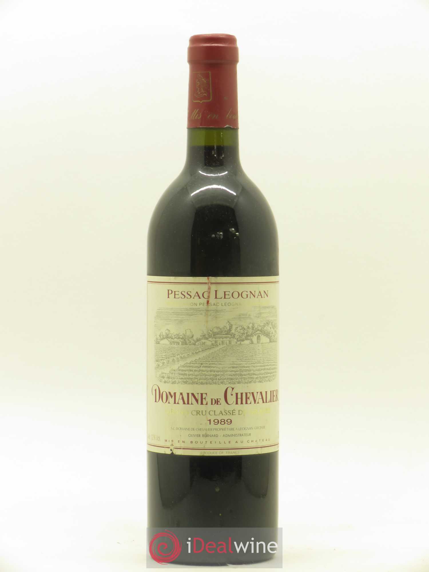 Domaine de Chevalier Cru Classé de Graves 1989 - Lot de 1 bouteille - 0