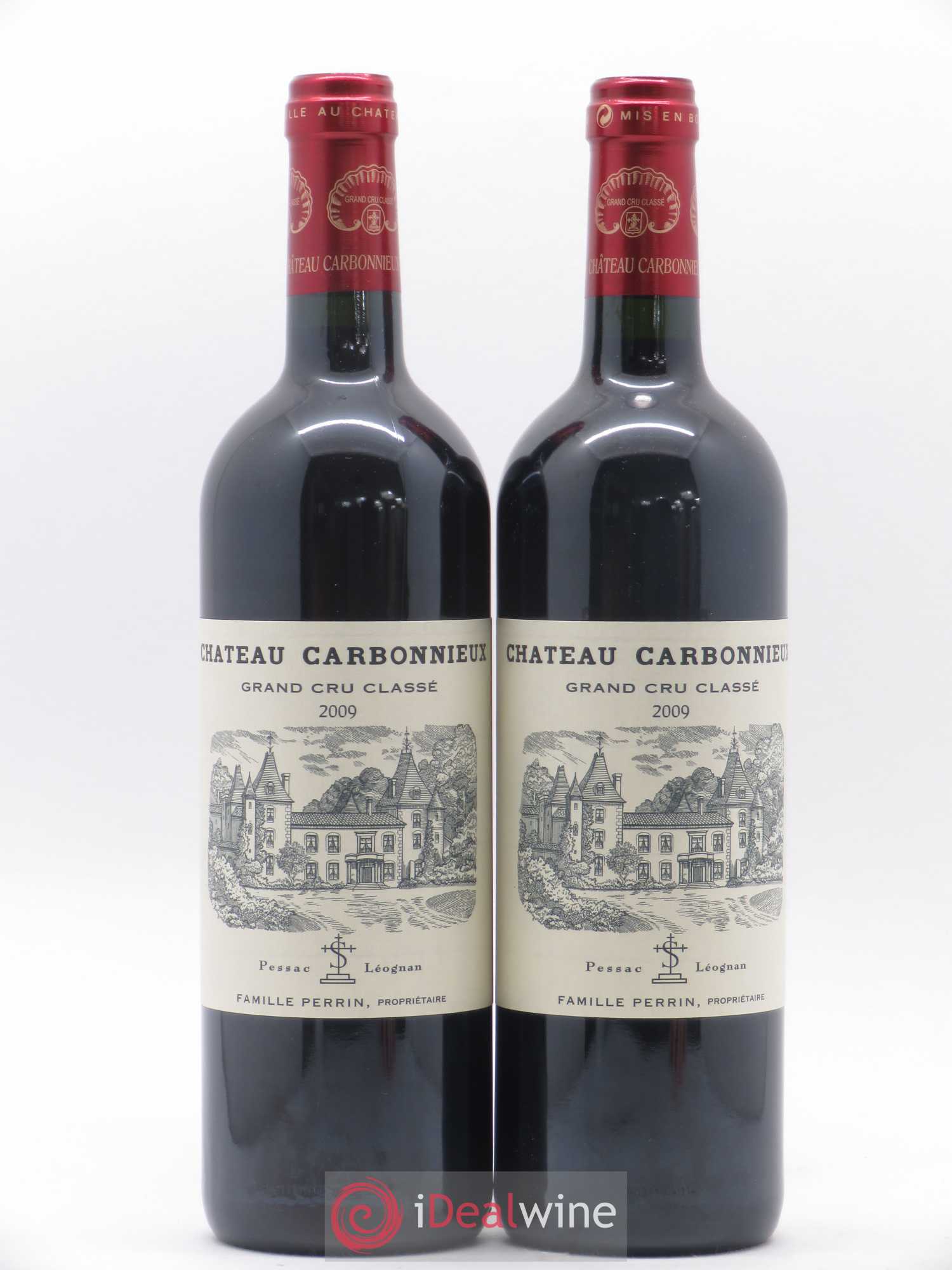 Château Carbonnieux Cru Classé de Graves 2009 - Lot de 2 bouteilles - 0