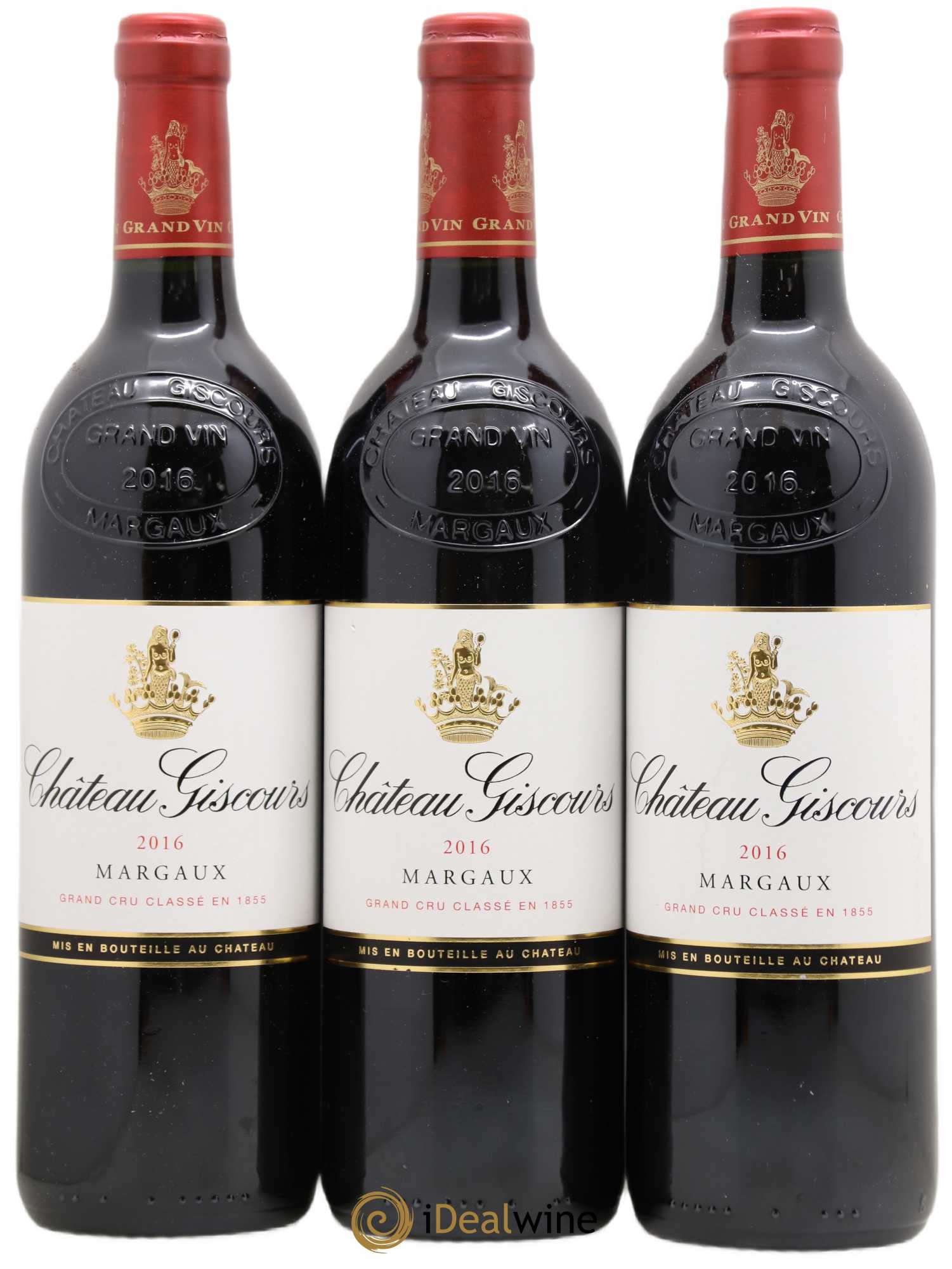Château Giscours 3ème Grand Cru Classé 2016 - Lot of 3 bottles - 0