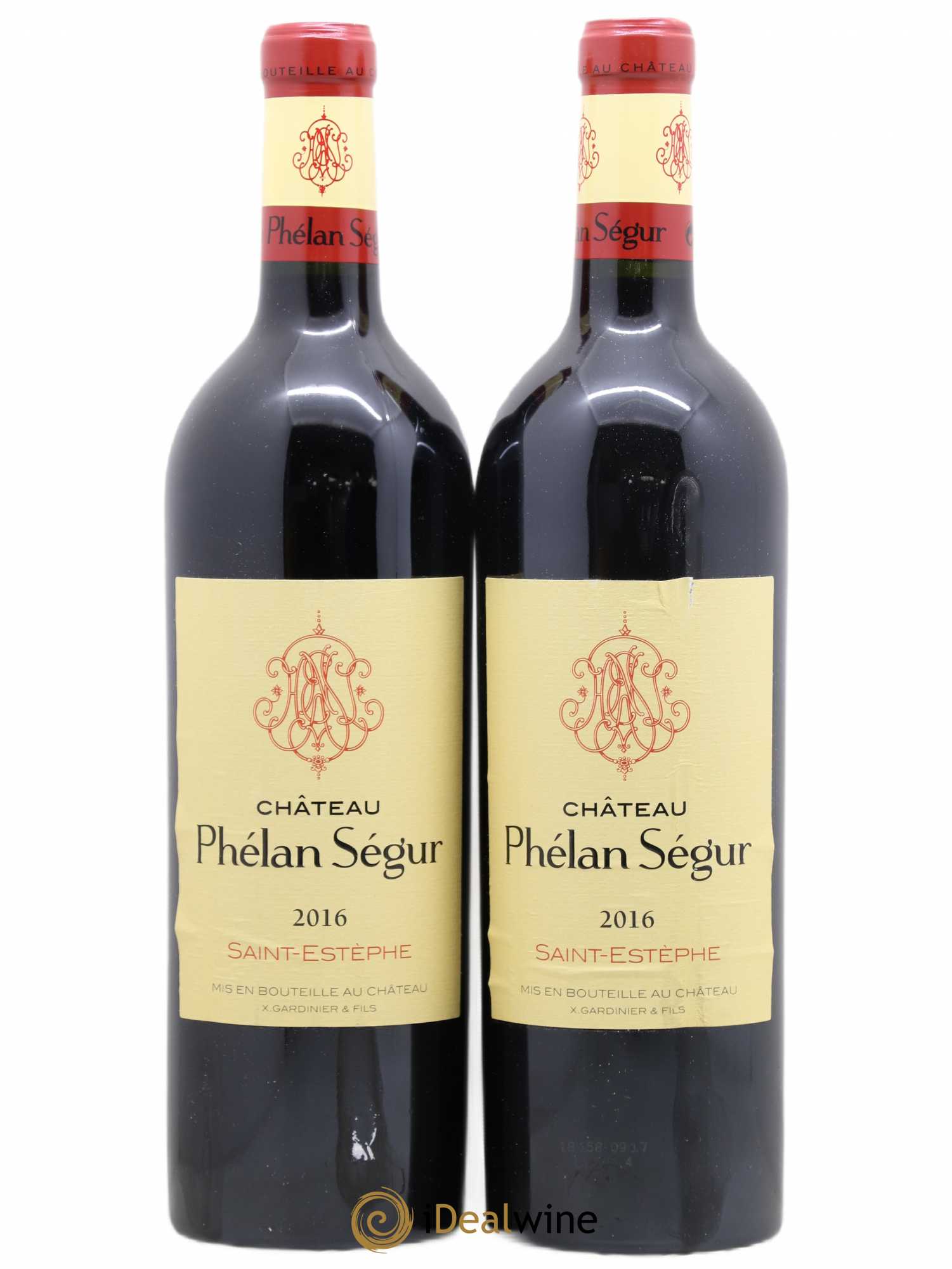 Château Phélan Ségur 2016 - Lot de 2 bouteilles - 0