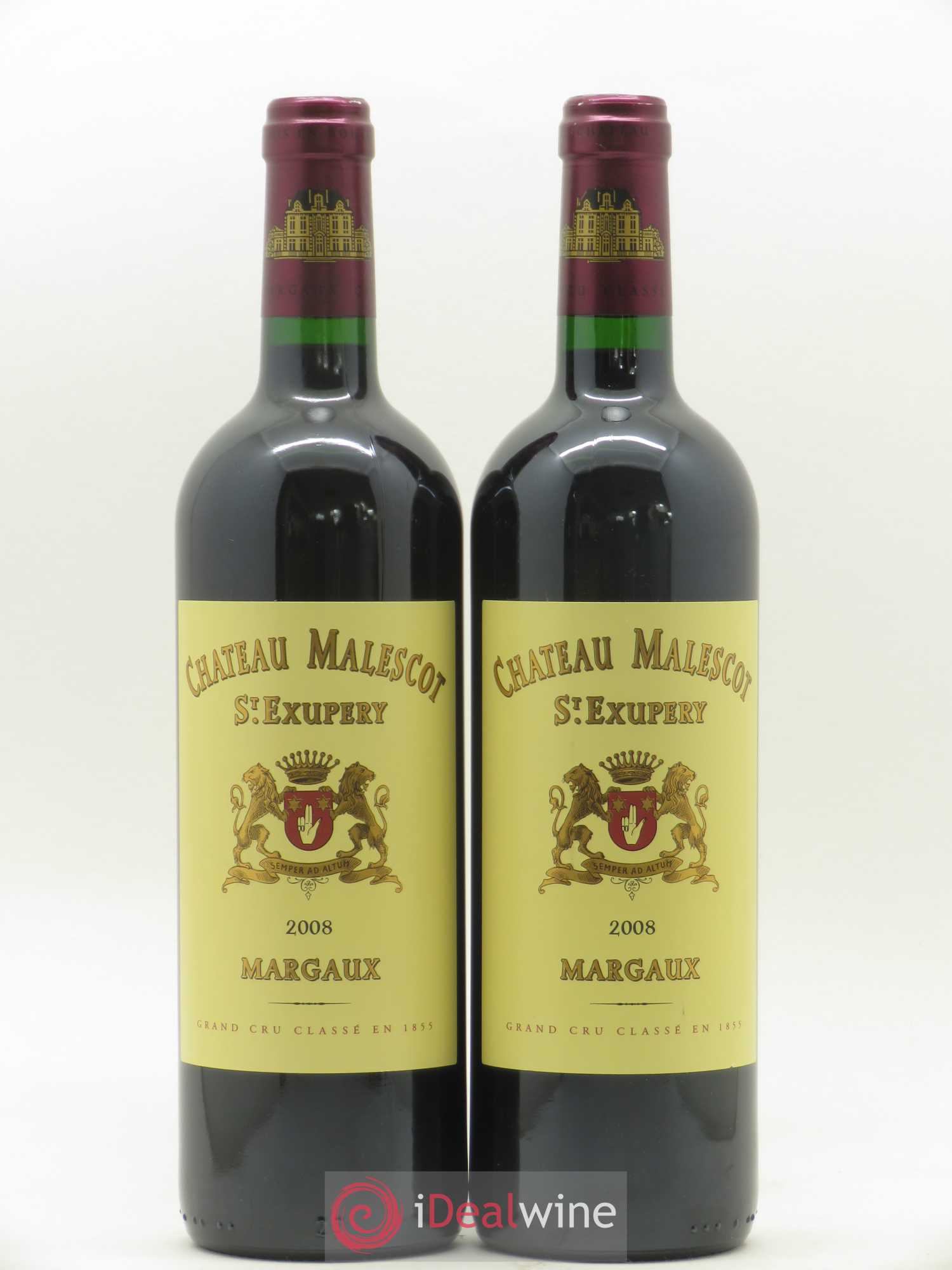 Château Malescot Saint-Exupéry 3ème Grand Cru Classé 2008 - Lot de 2 bouteilles - 0