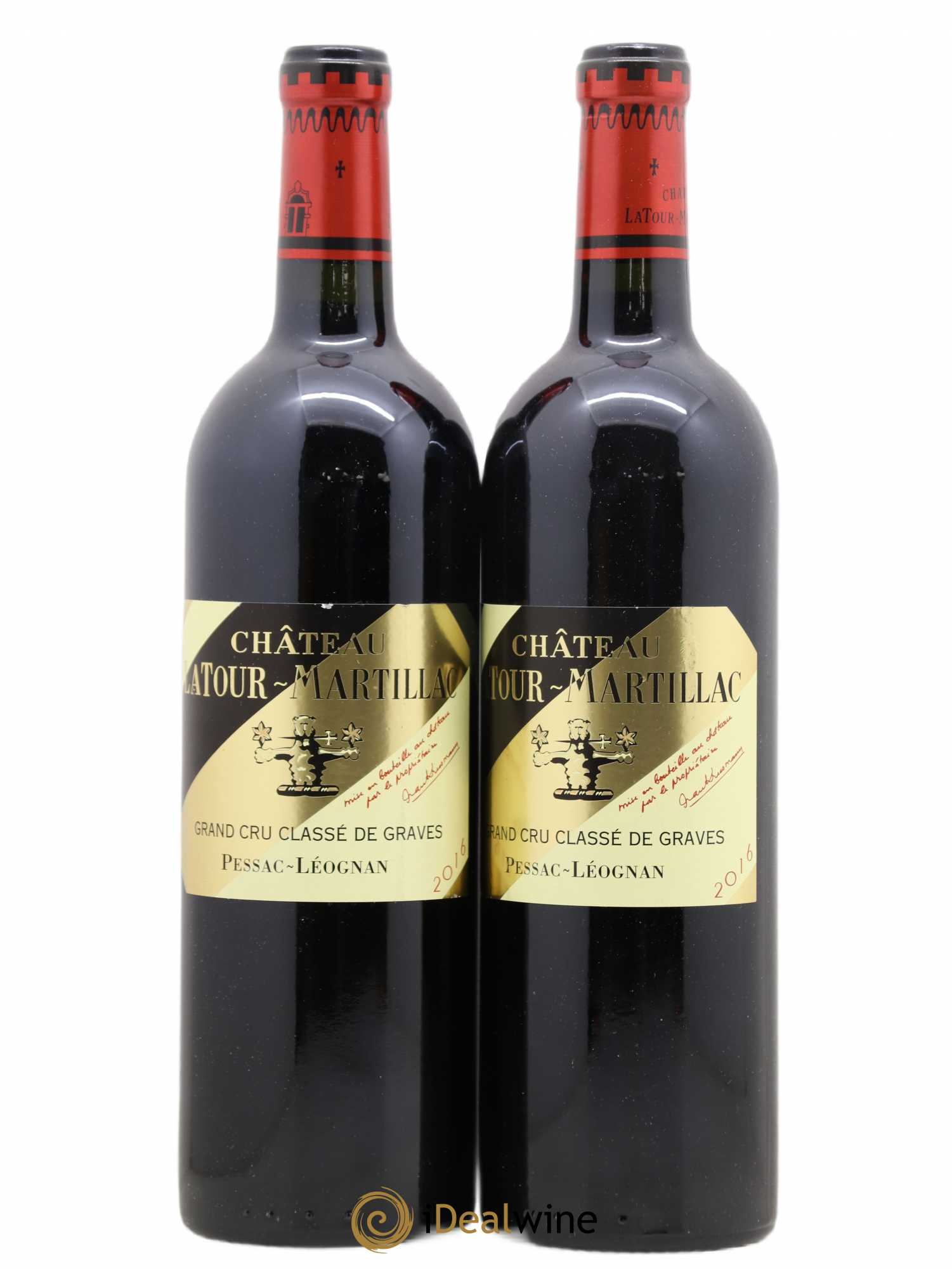 Château Latour-Martillac Cru Classé de Graves 2016 - Lot de 2 bouteilles - 0