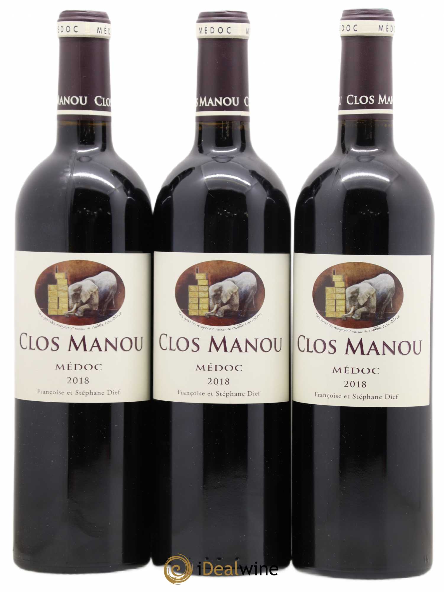 Clos Manou 2018 - Lot de 3 bouteilles - 0