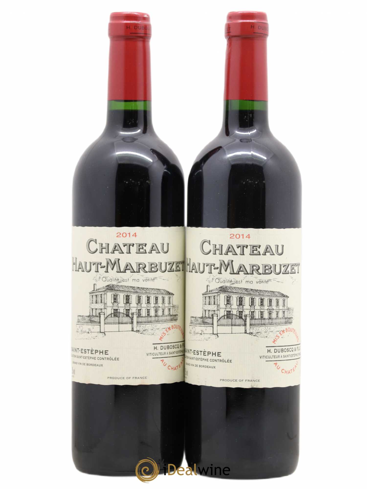 Château Haut Marbuzet 2014 - Lot de 2 bouteilles - 0