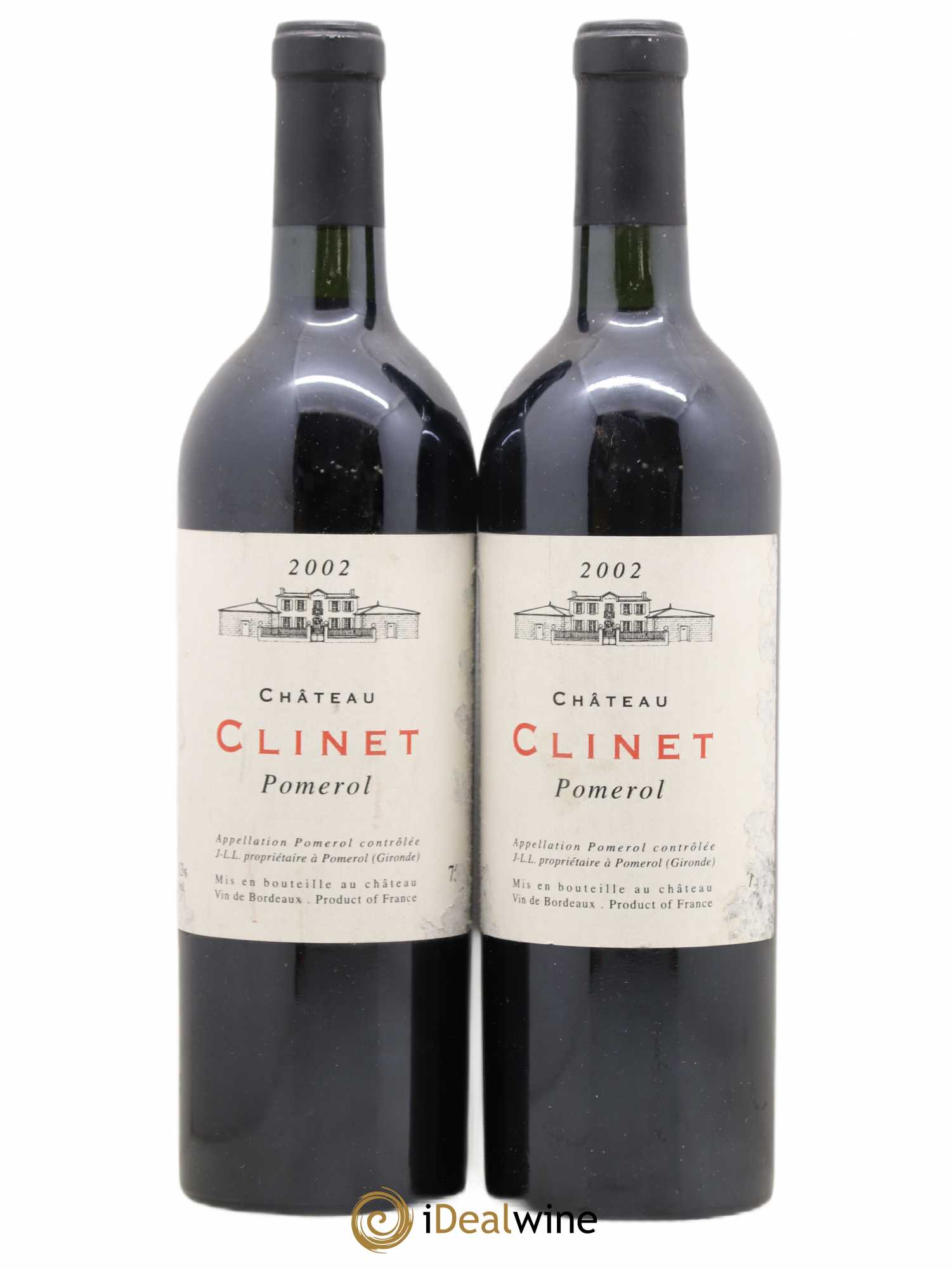Château Clinet 2002 - Posten von 2 Flaschen - 0