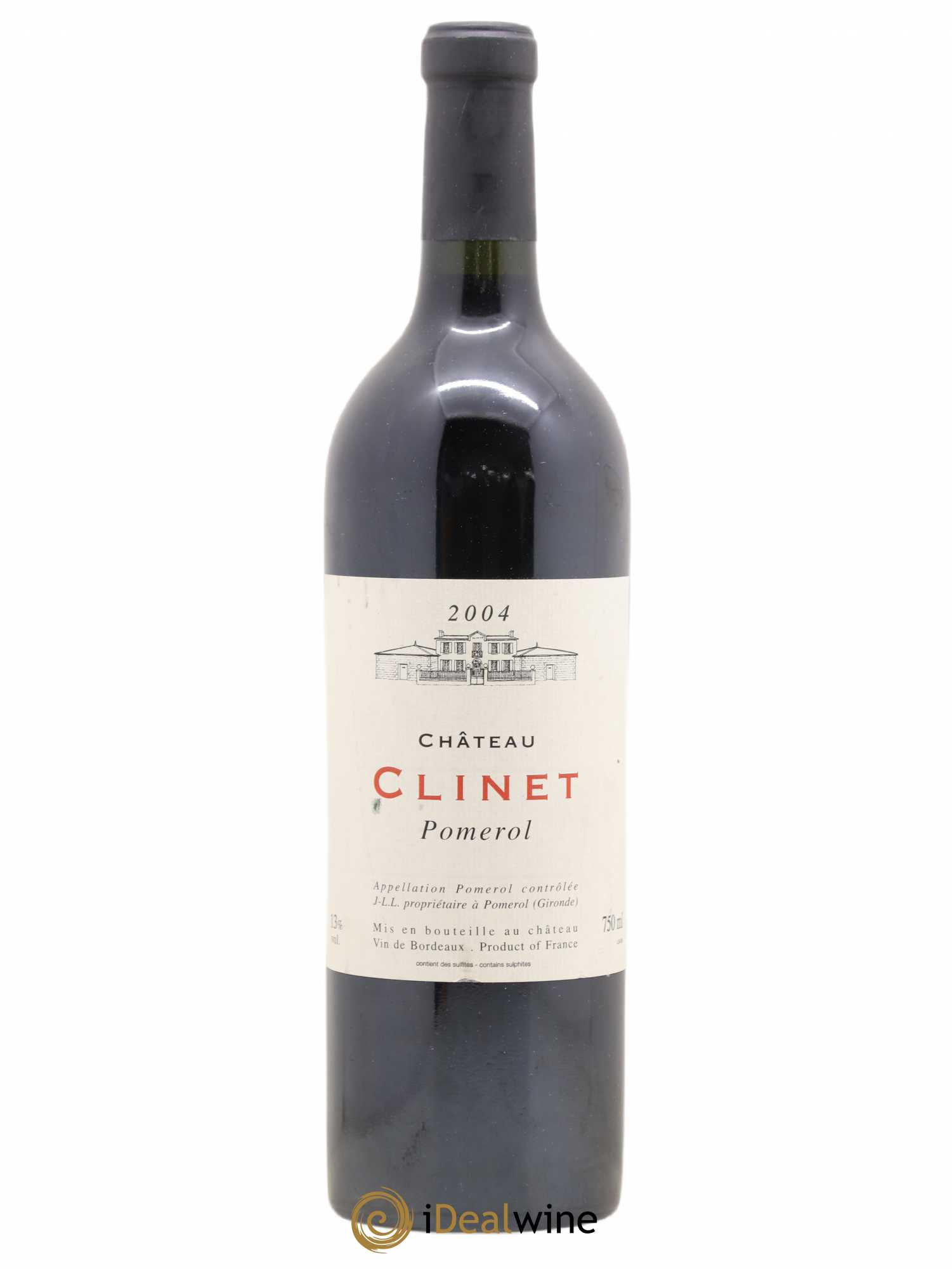 Château Clinet 2004 - Lot de 1 bouteille - 0