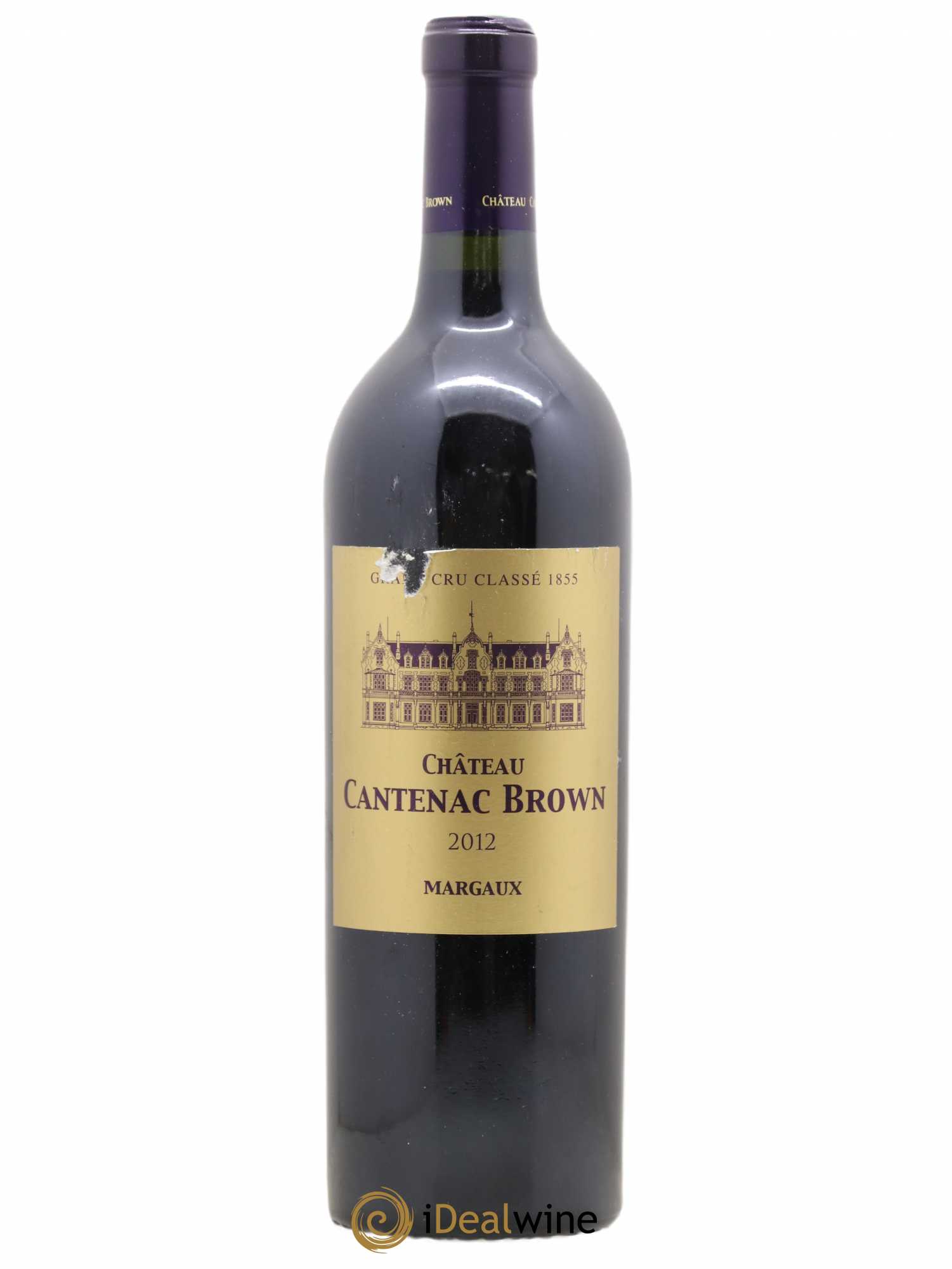 Château Cantenac Brown 3ème Grand Cru Classé 2012 - Lot de 1 bouteille - 0