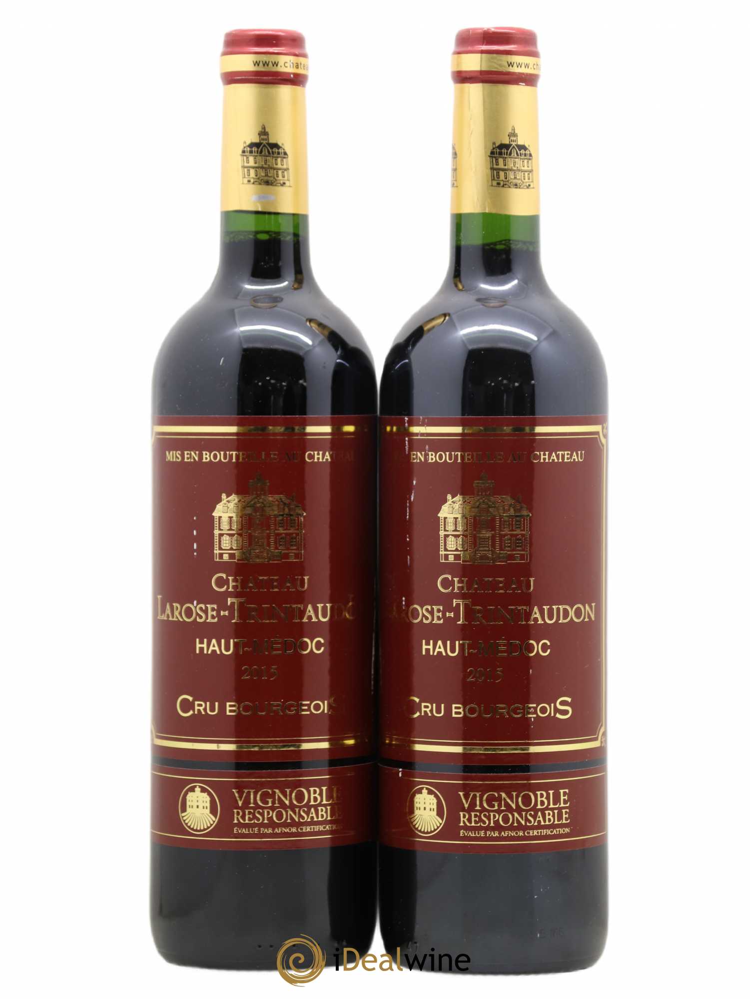 Château Larose Trintaudon Cru Bourgeois 2015 - Lot de 2 bouteilles - 0