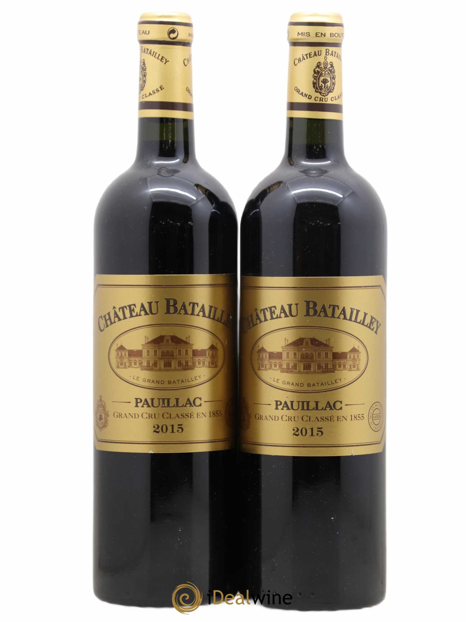 Château Batailley 5ème Grand Cru Classé 2015 - Lot de 2 bouteilles - 0