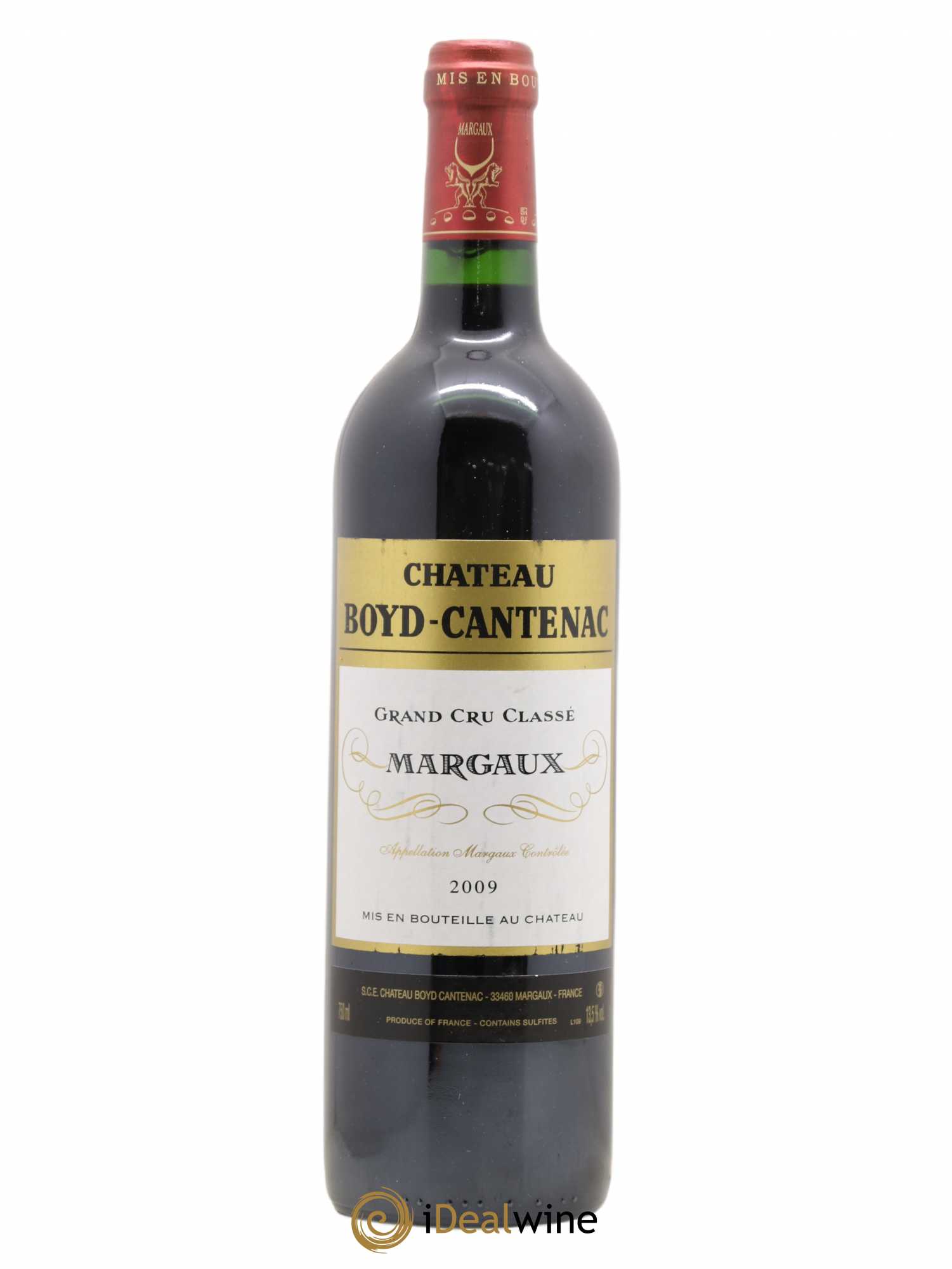 Château Boyd Cantenac 3ème Grand Cru Classé 2009 - Lot de 1 bouteille - 0