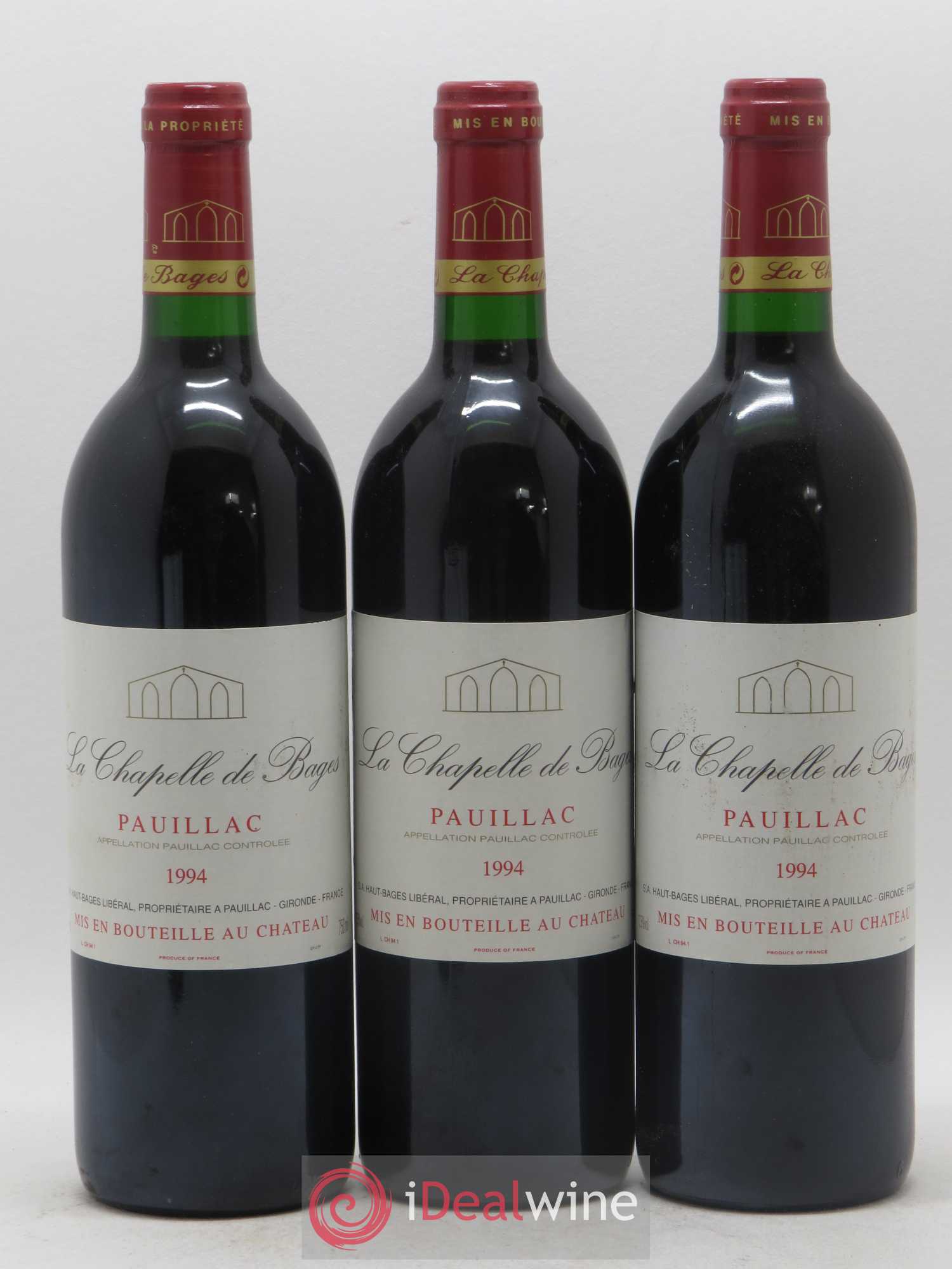 La Chapelle de Haut Bages 1994 - Lot de 6 bouteilles - 1