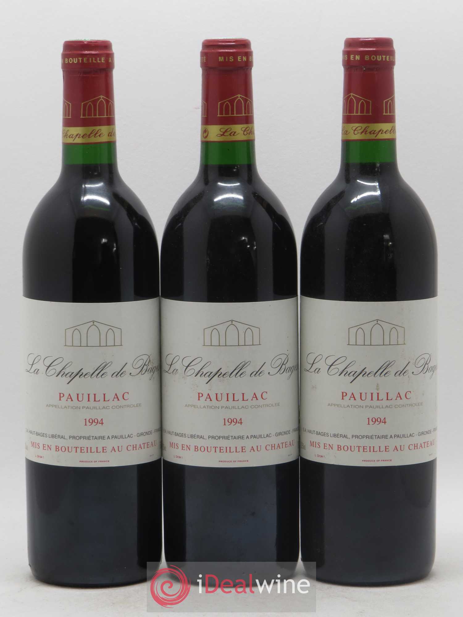 La Chapelle de Haut Bages 1994 - Lot de 6 bouteilles - 2