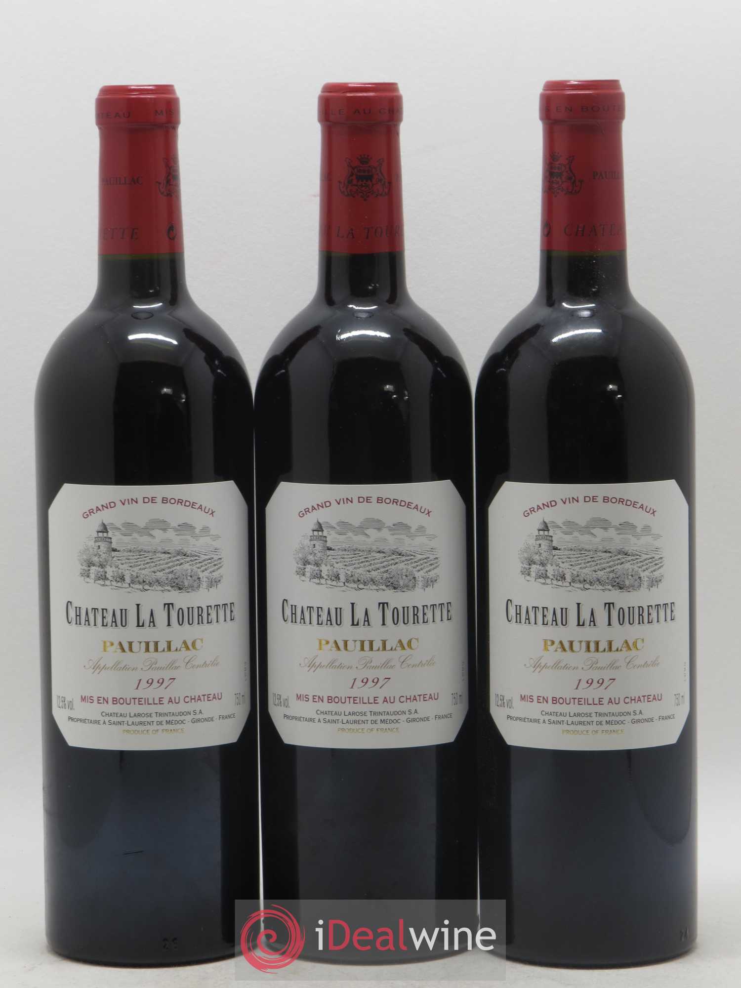 Pauillac Château La Tourette 1997 - Lot de 6 bouteilles - 2