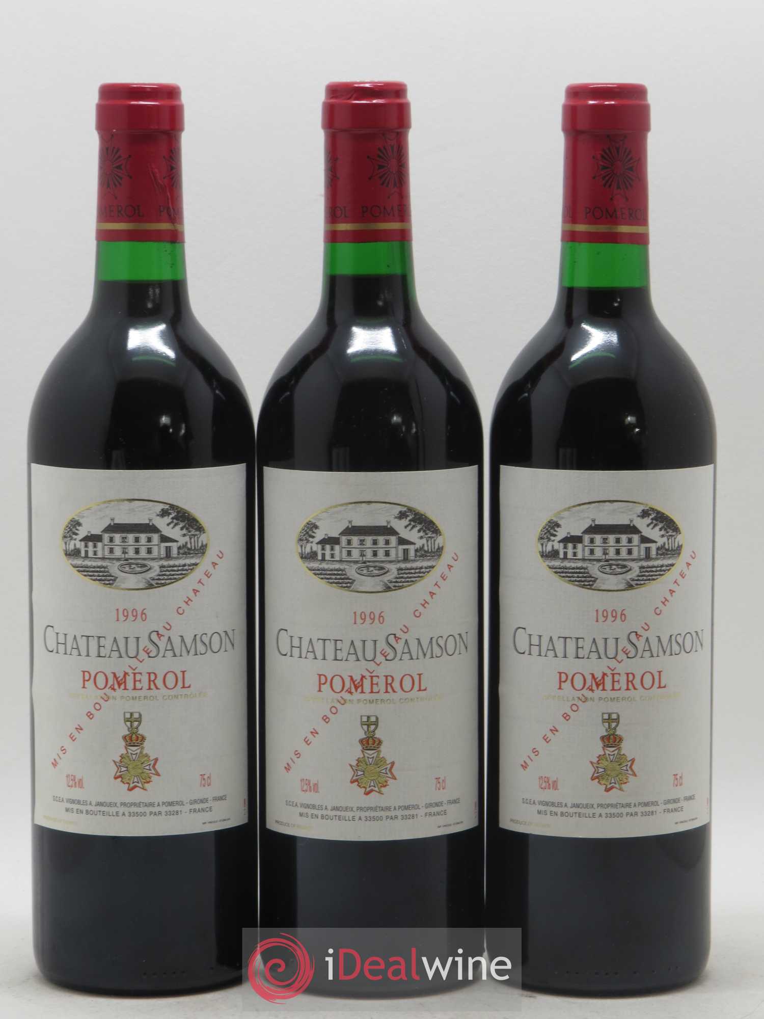 Pomerol Château Samson 1996 - Lot de 6 bouteilles - 1