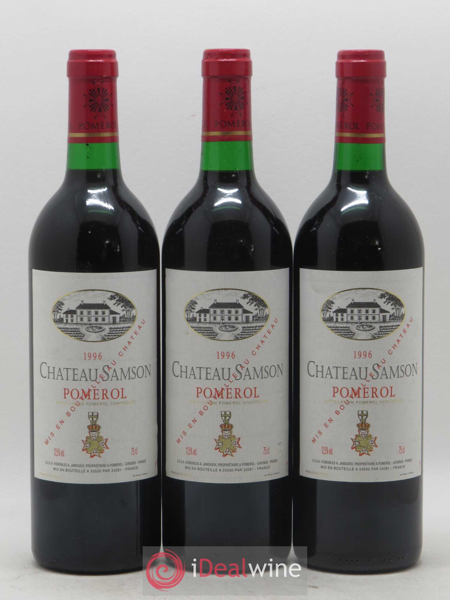 Pomerol Château Samson 1996 - Lot de 6 bouteilles - 2