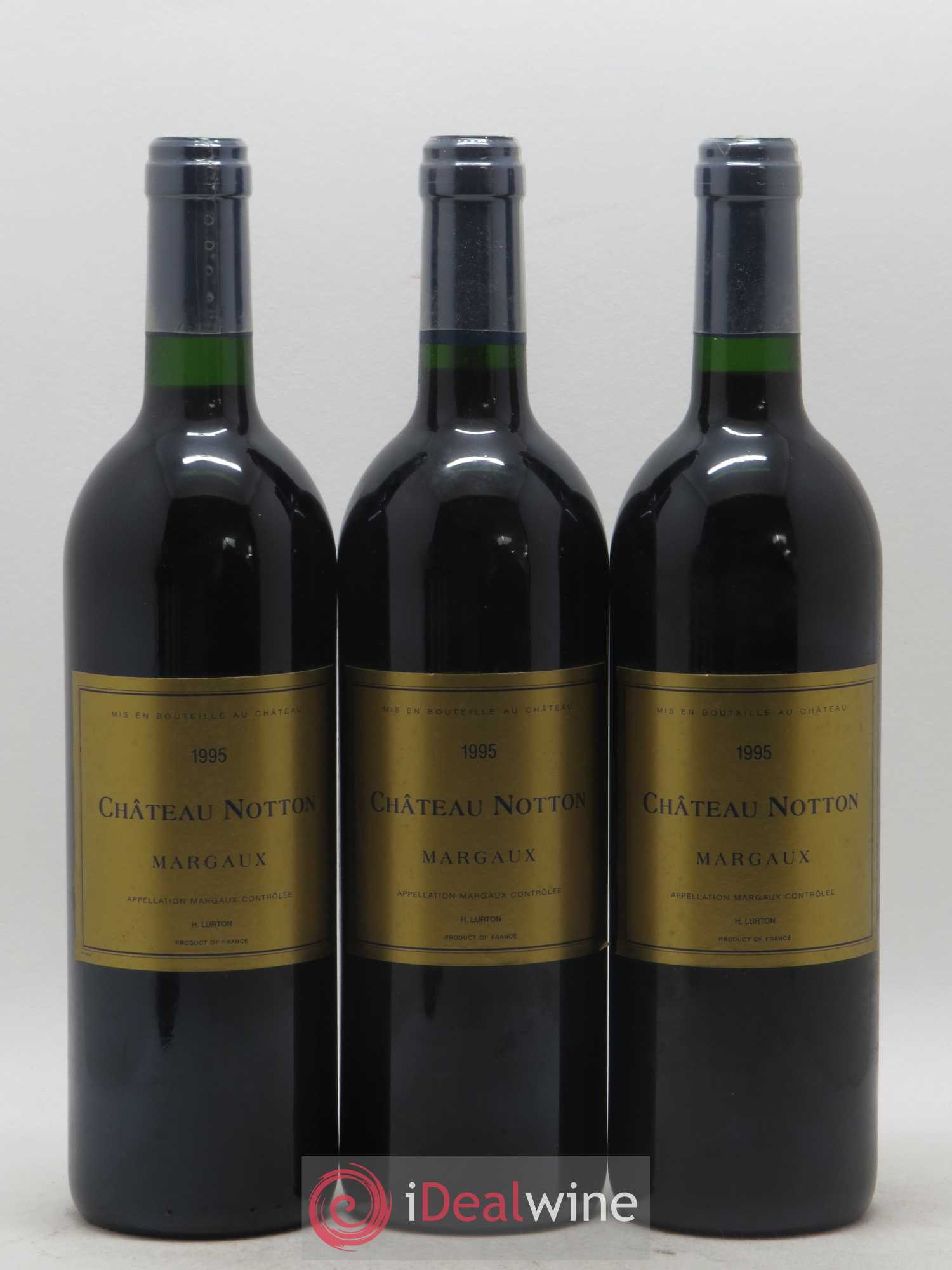 Château Notton 1995 - Lot de 6 bouteilles - 1