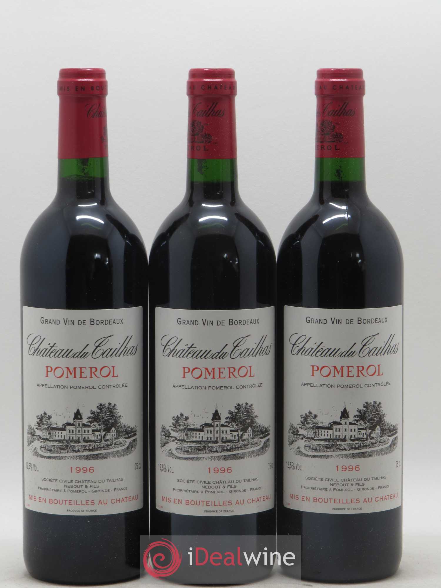 Château du Tailhas 1996 - Lot de 3 bouteilles - 0