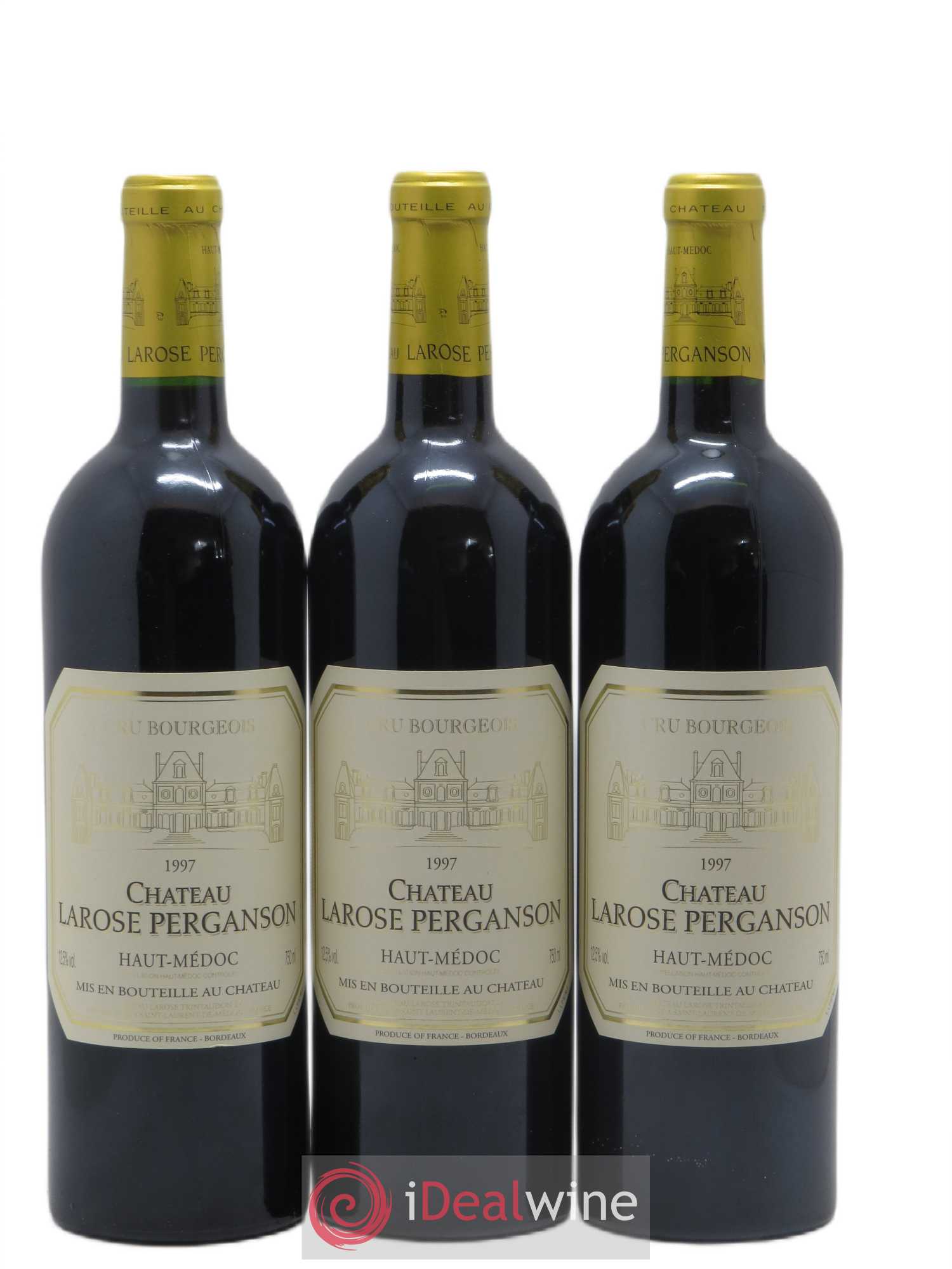 Haut Médoc Château Larose Perganson 1997 - Posten von 3 Flaschen - 0