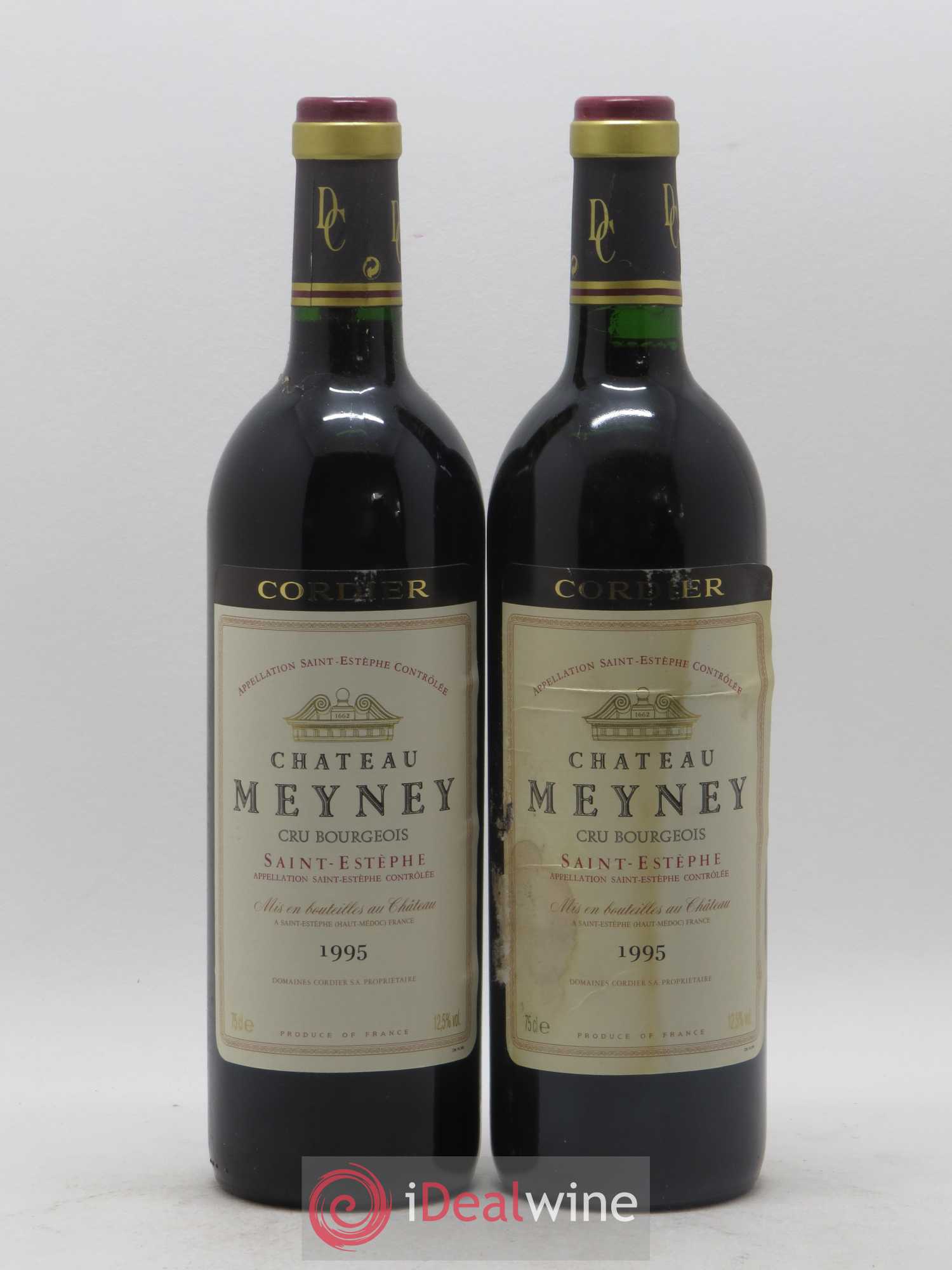Château Meyney 1995 - Lot de 2 bouteilles - 0