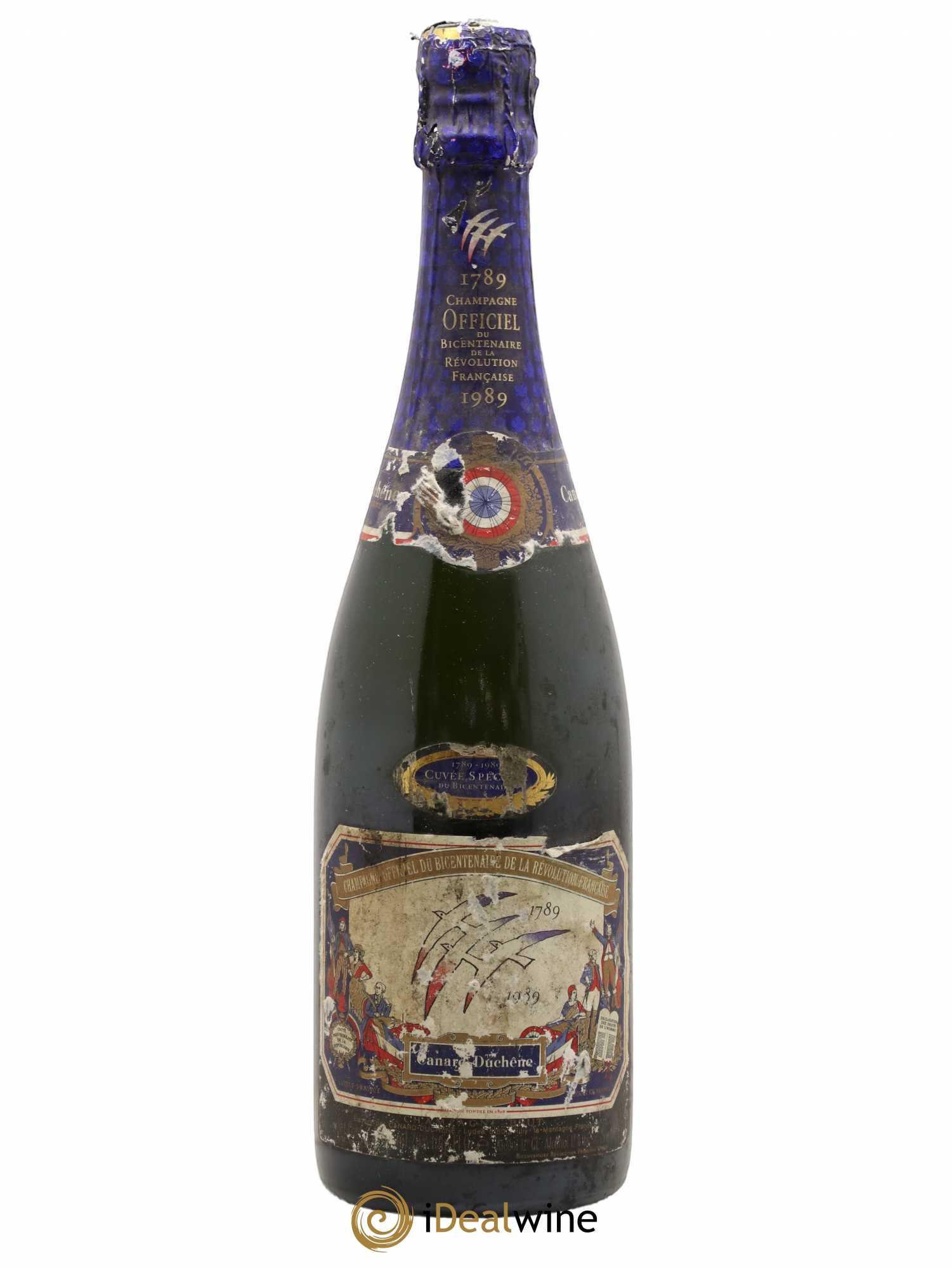 Champagne Canard Duchêne Cuvée Spéciale du Bicentenaire 1989 - Posten von 1 Flasche - 0