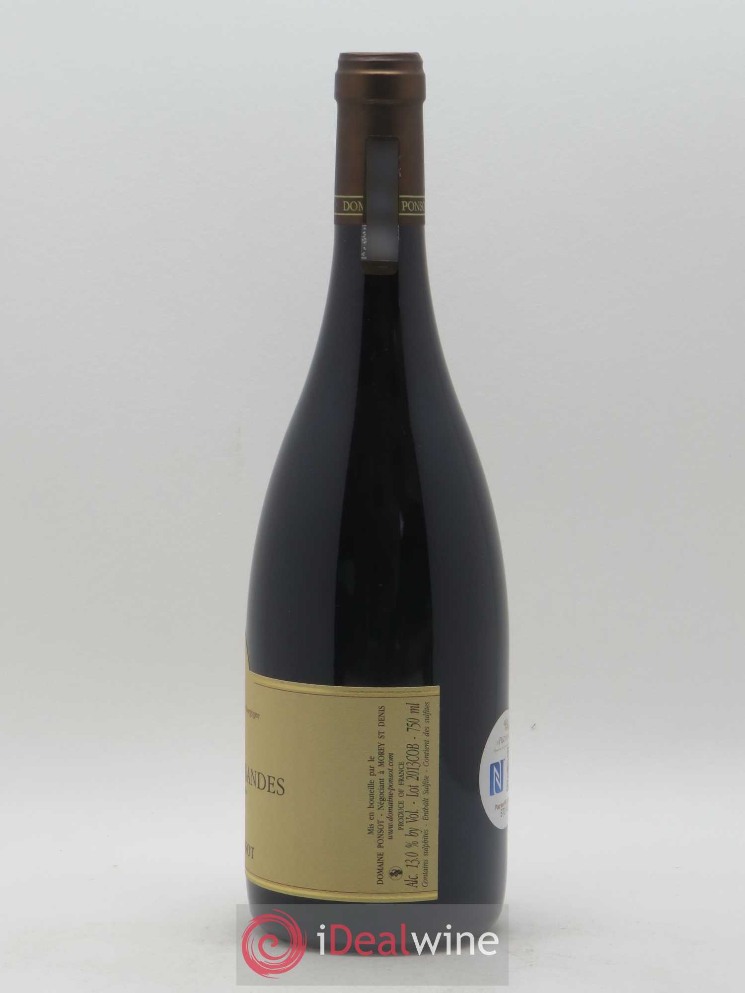 Corton Grand Cru Bressandes Ponsot (Domaine) 2013 - Lot de 1 bouteille - 1