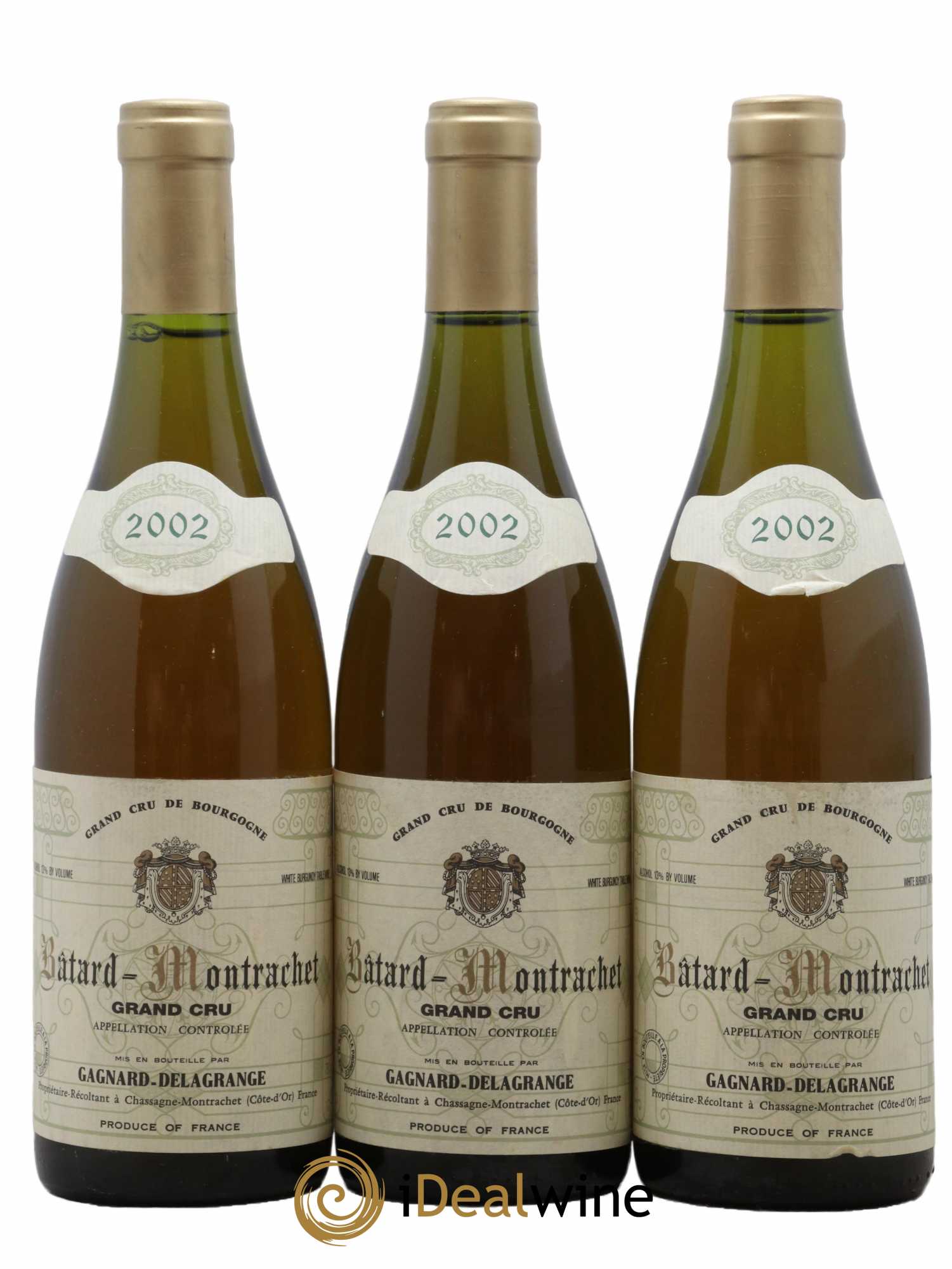 Bâtard-Montrachet Grand Cru Gagnard-Delagrange (Domaine) 2002 - Lot de 3 bouteilles - 0