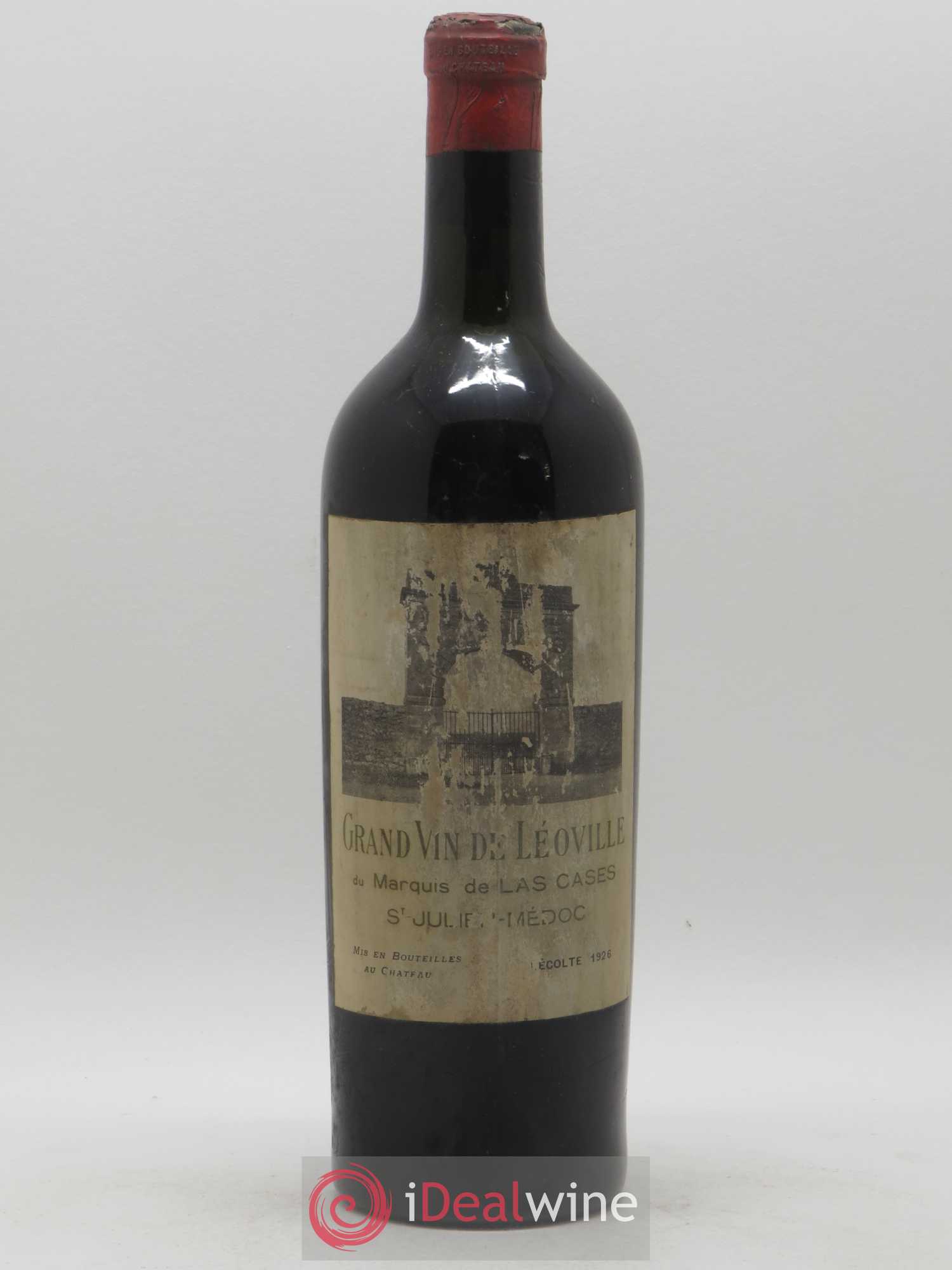 Château Léoville Las Cases 2ème Grand Cru Classé 1926 - Lot de 1 bouteille - 0