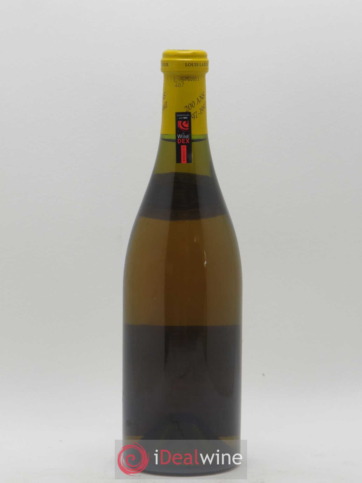 Chevalier-Montrachet Grand Cru Les Demoiselles Louis Latour 1995 - Lot de 1 bouteille - 1