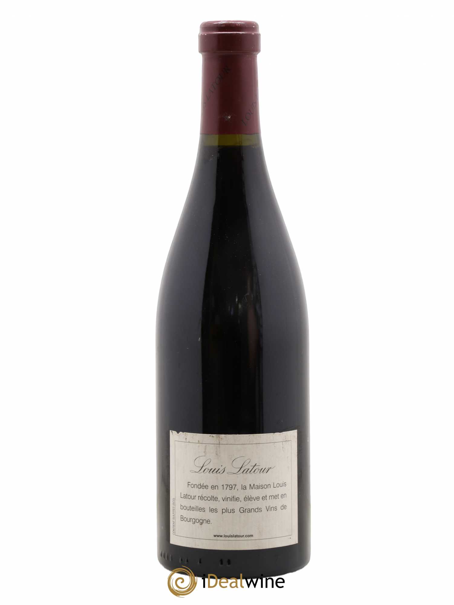 Chambertin Grand Cru Cuvée Héritiers Latour Louis Latour 2002 - Lot de 1 bouteille - 1