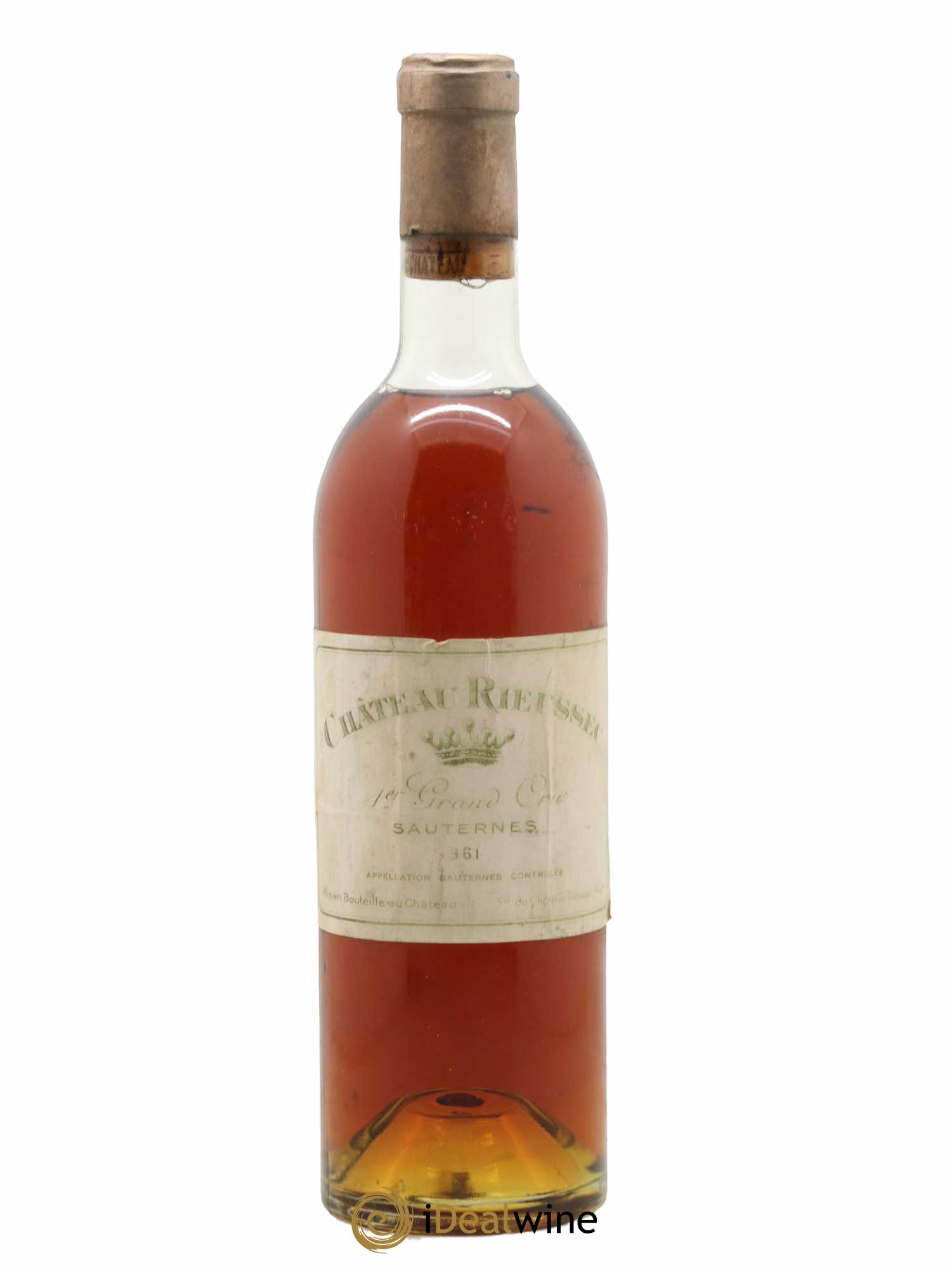 Château Rieussec 1er Grand Cru Classé 1961 - Posten von 1 Flasche - 0
