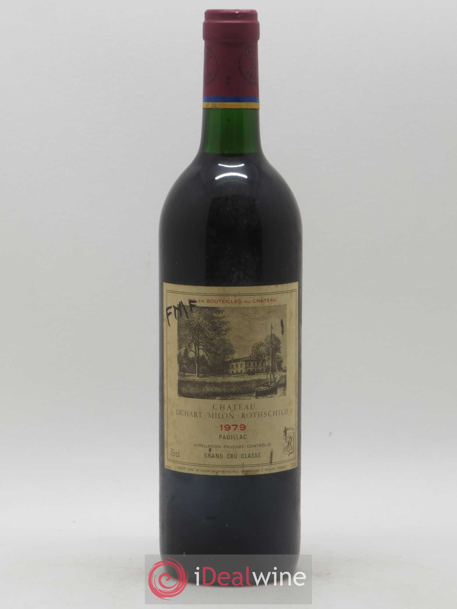Château Duhart-Milon 4ème Grand Cru Classé 1979 - Lot de 1 bouteille - 0