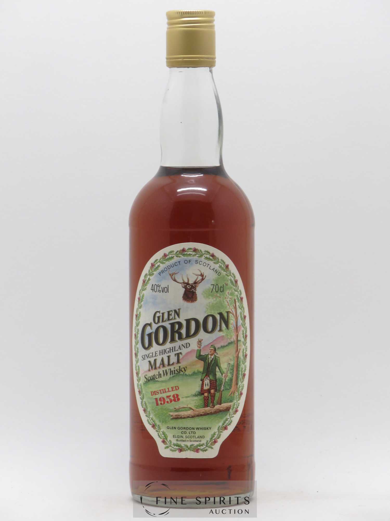 Glen Gordon 1958 Gordon & MacPhail S.N.P.A Import - Lot de 1 bouteille - 1