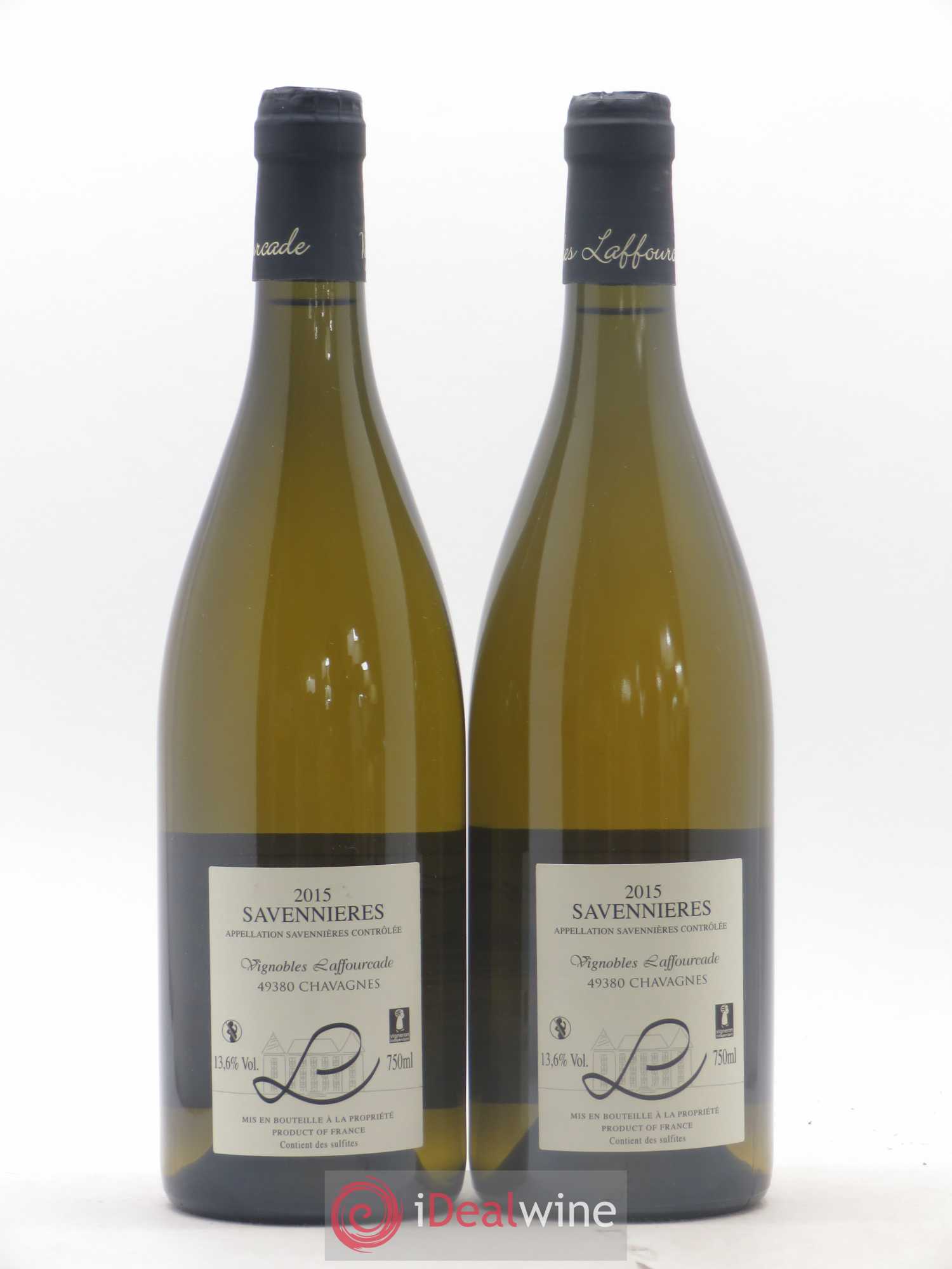 Savennières Clos La Royauté Laffourcade 2015 - Lot de 2 bouteilles - 1