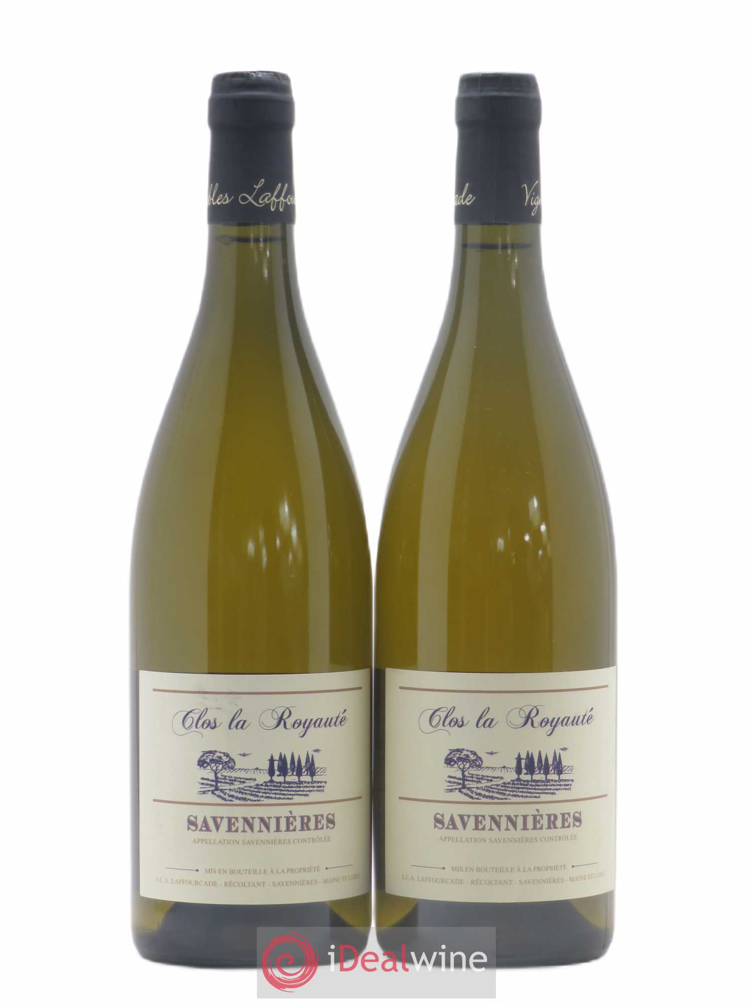 Savennières Clos La Royauté Laffourcade 2015 - Lot de 2 bouteilles - 0