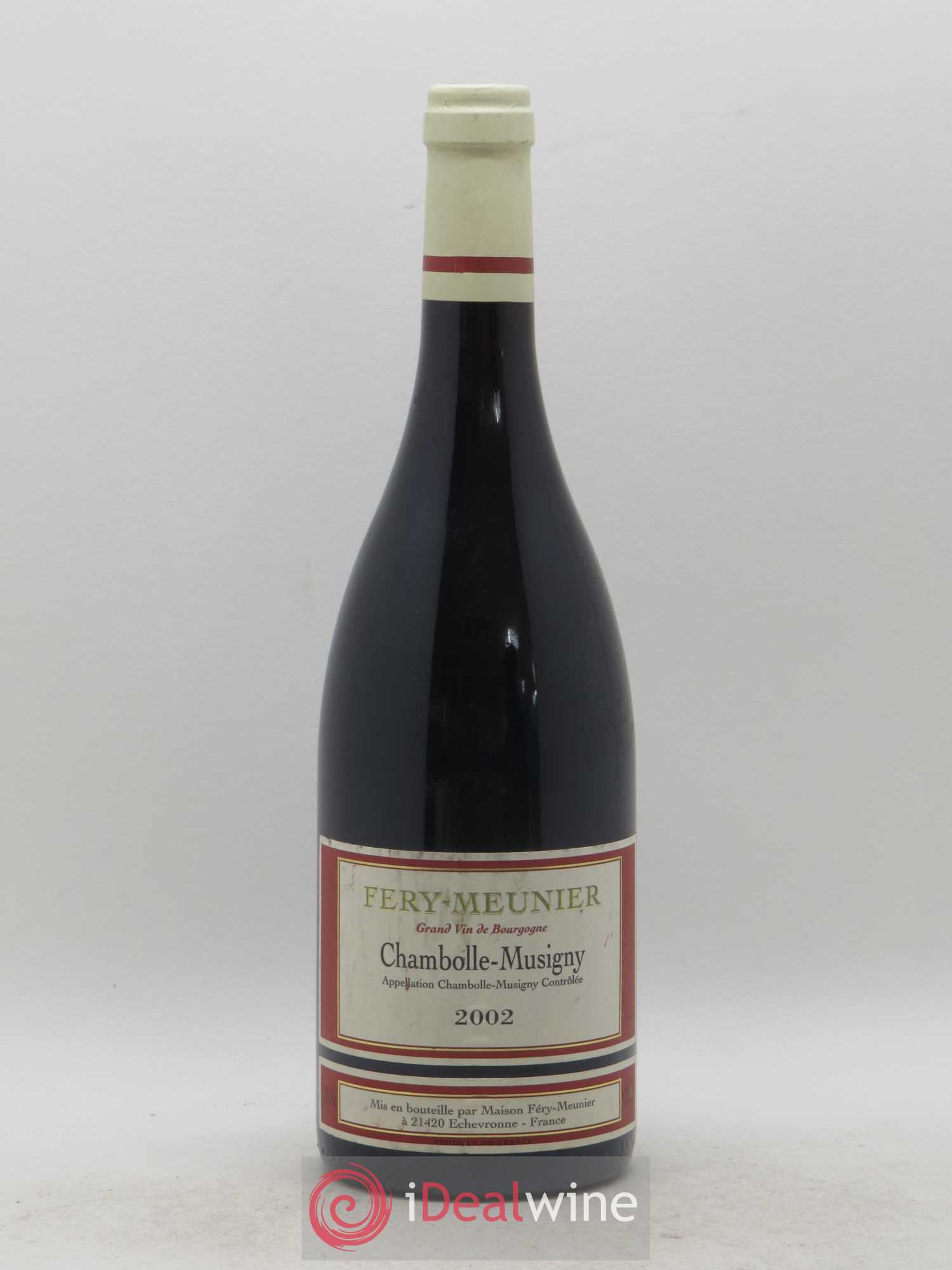 Chambolle-Musigny Domaine Fery Meunier 2002 - Posten von 1 Flasche - 0