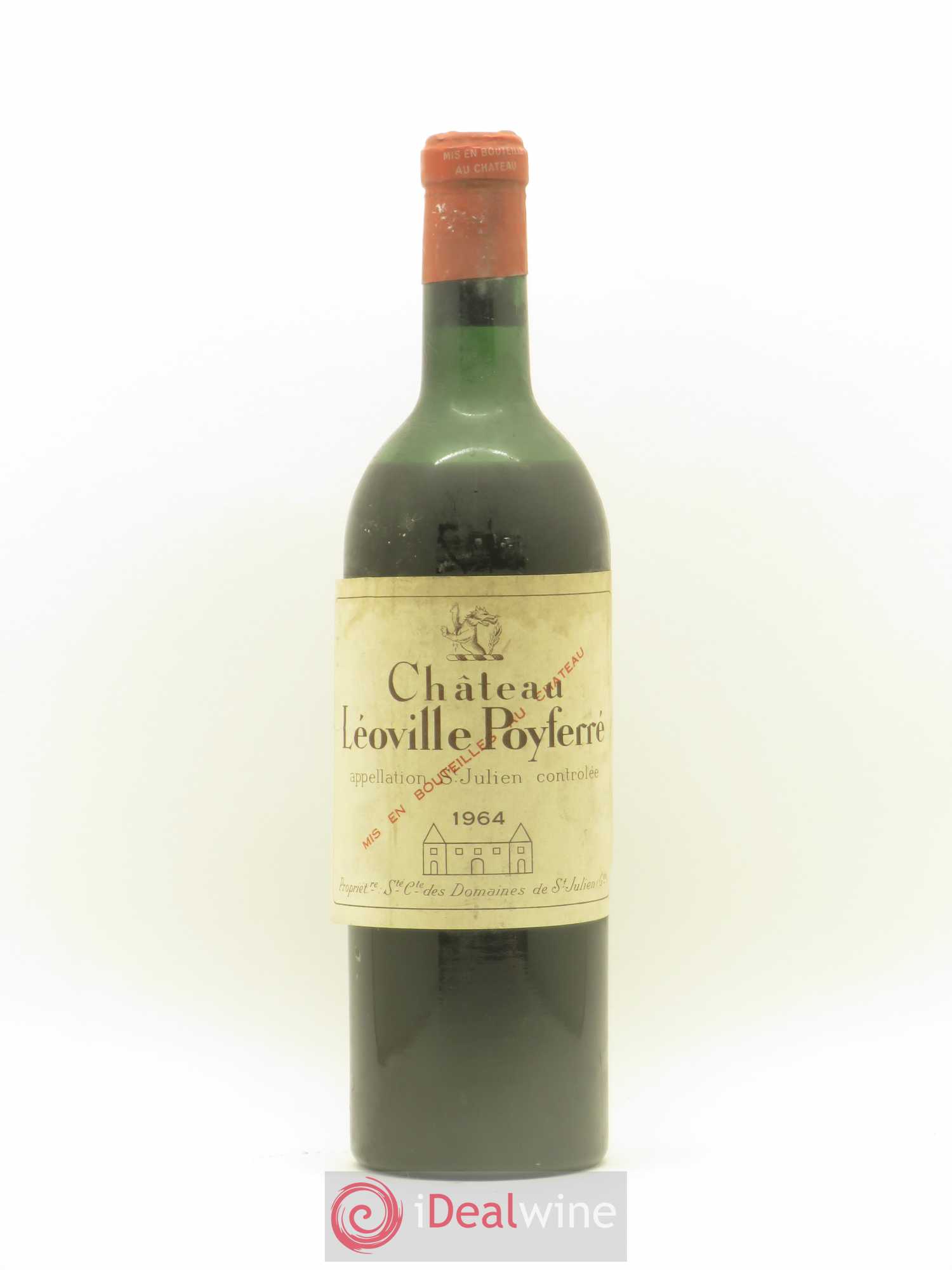 Château Léoville Poyferré 2ème Grand Cru Classé 1964 - Lot de 1 bouteille - 0