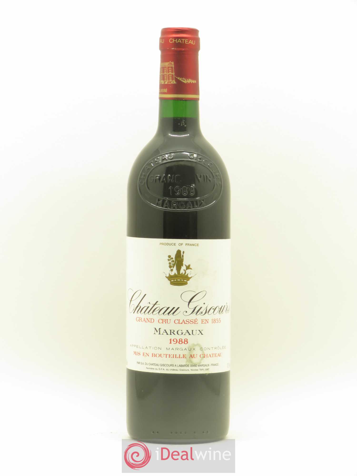 Château Giscours 3ème Grand Cru Classé 1988 - Lot de 1 bouteille - 0