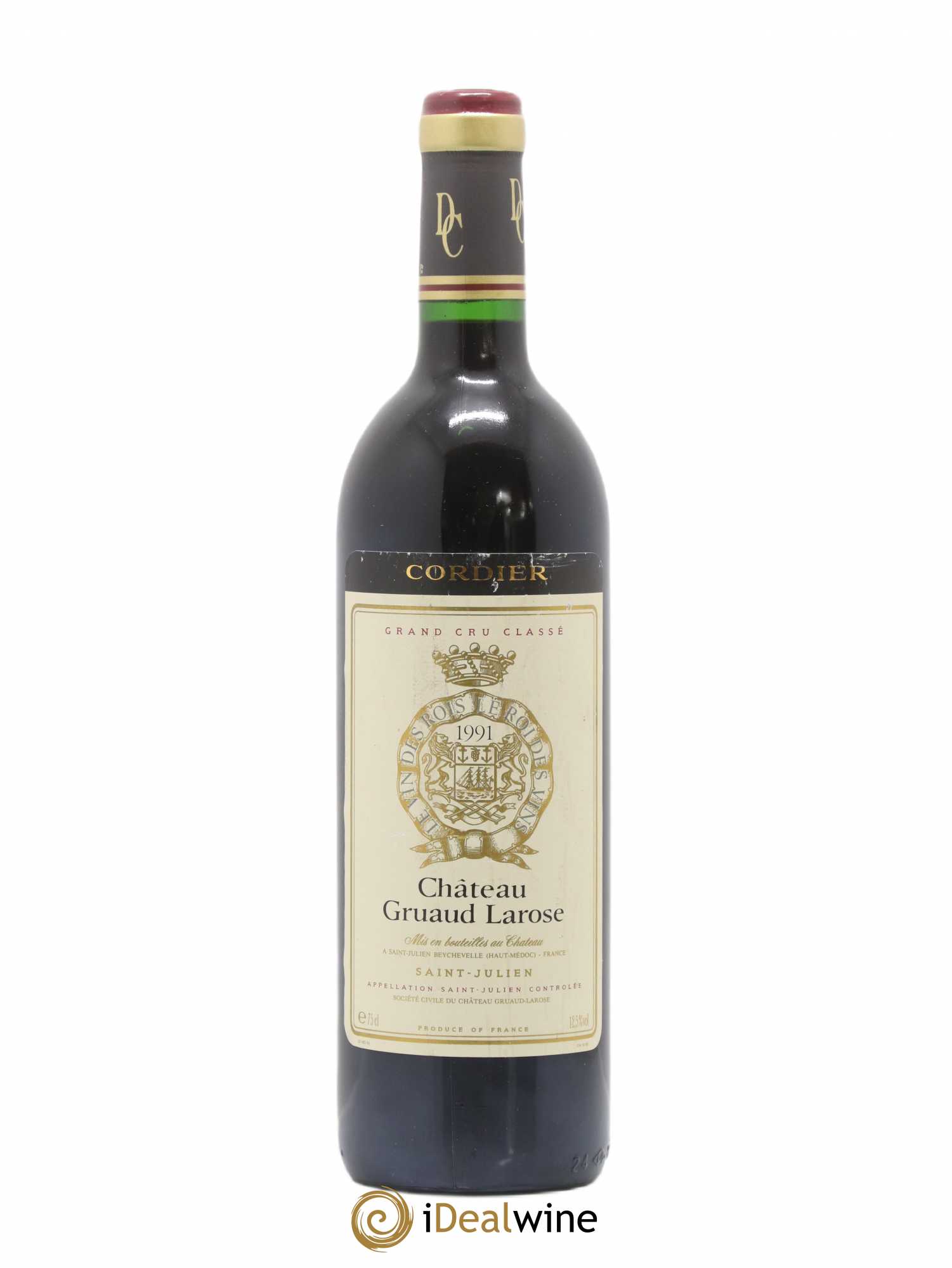 Château Gruaud Larose 2ème Grand Cru Classé 1991 - Lot de 1 bouteille - 0