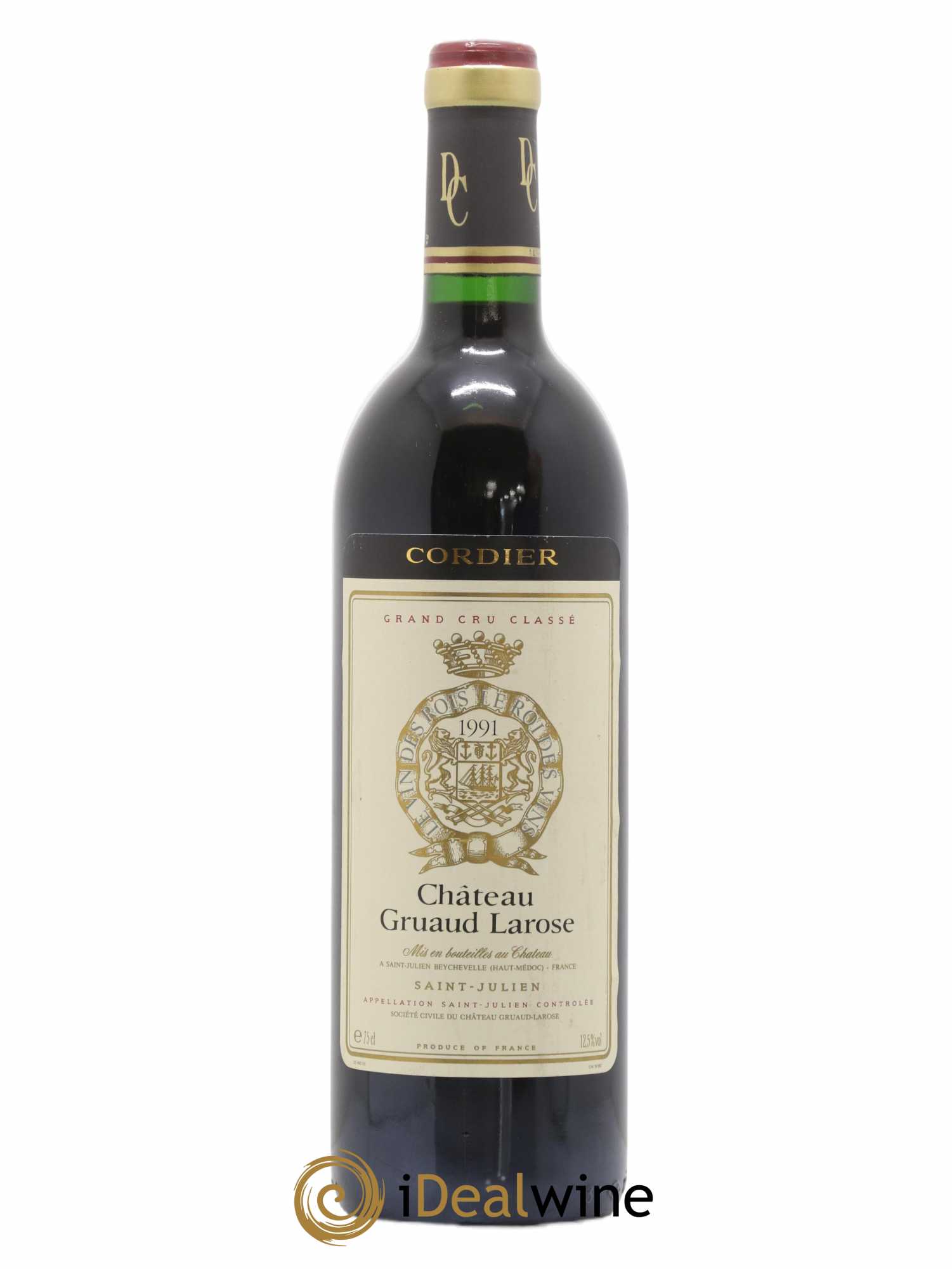 Château Gruaud Larose 2ème Grand Cru Classé 1991 - Lot de 1 bouteille - 0