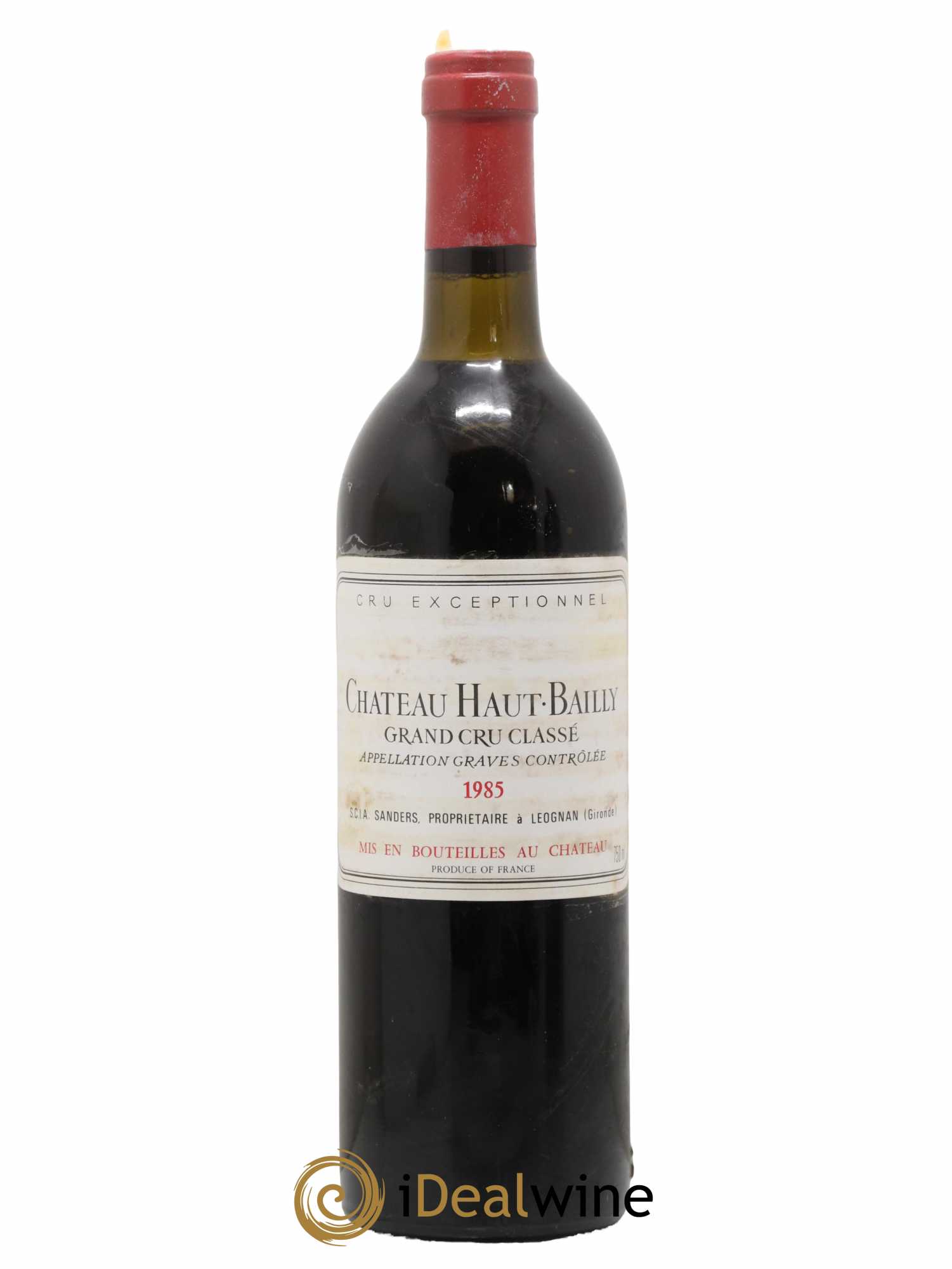 Château Haut-Bailly Cru Classé de Graves 1985 - Lot de 1 bouteille - 0
