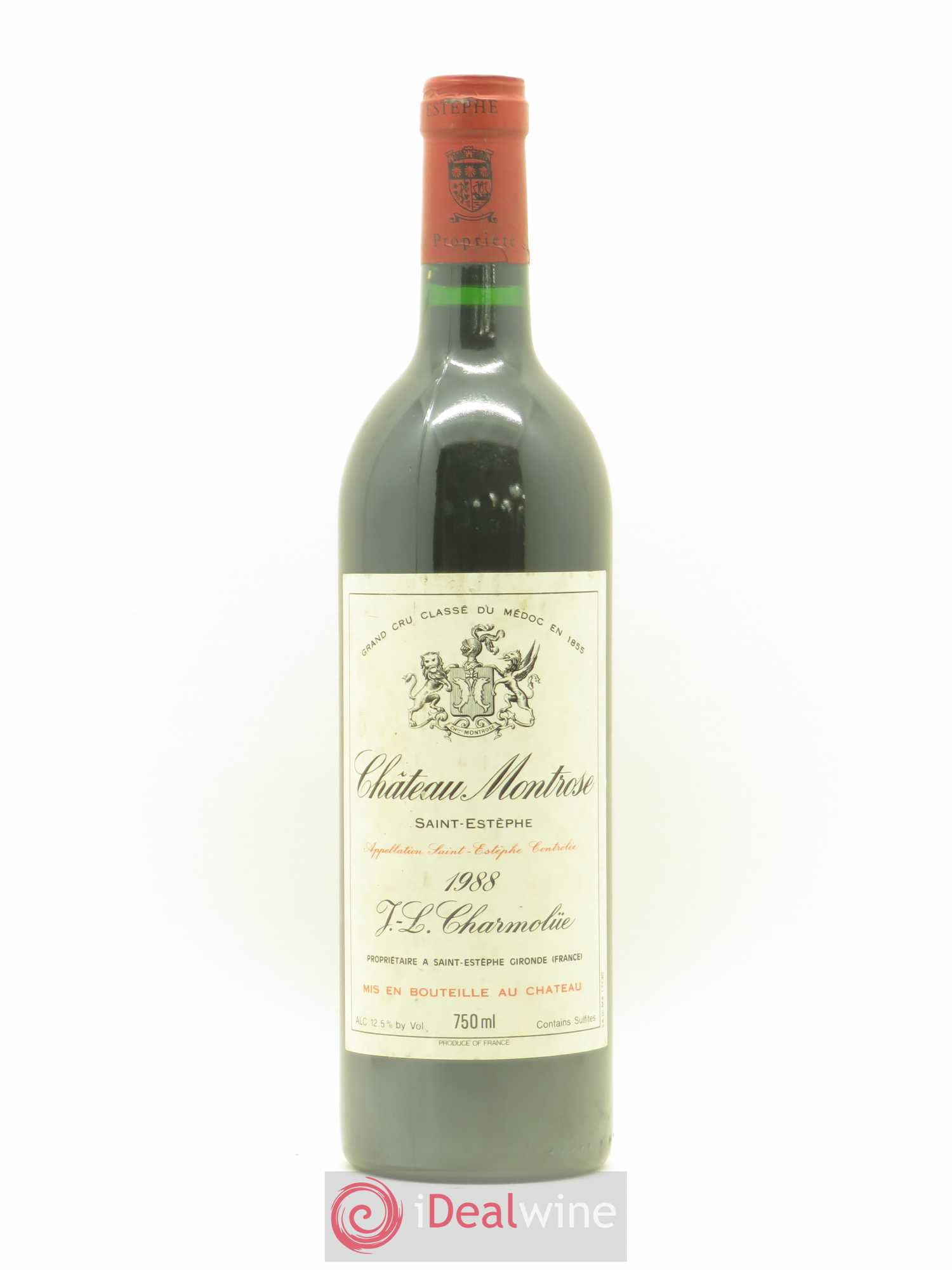 Château Montrose 2ème Grand Cru Classé 1988 - Lot de 1 bouteille - 0